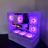 🎖️Honor🎖️ New White RGB Gaming PC, Intel B580+AMD Ryzen 5 5500=High Preformance and Value