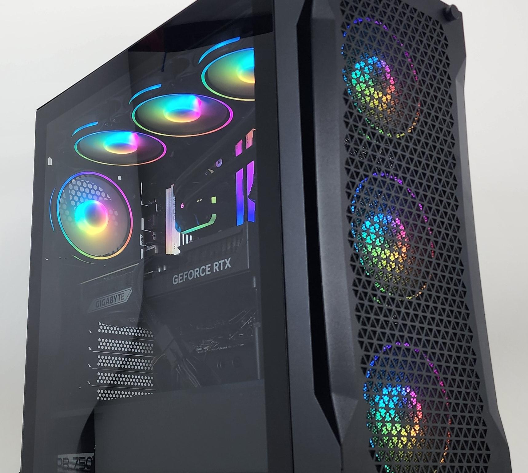 Gaming PC Ryzen 7 7800X3D 32GB RAM 2TB SSD RTX 5070 Ti 16GB Windows 11 Computer