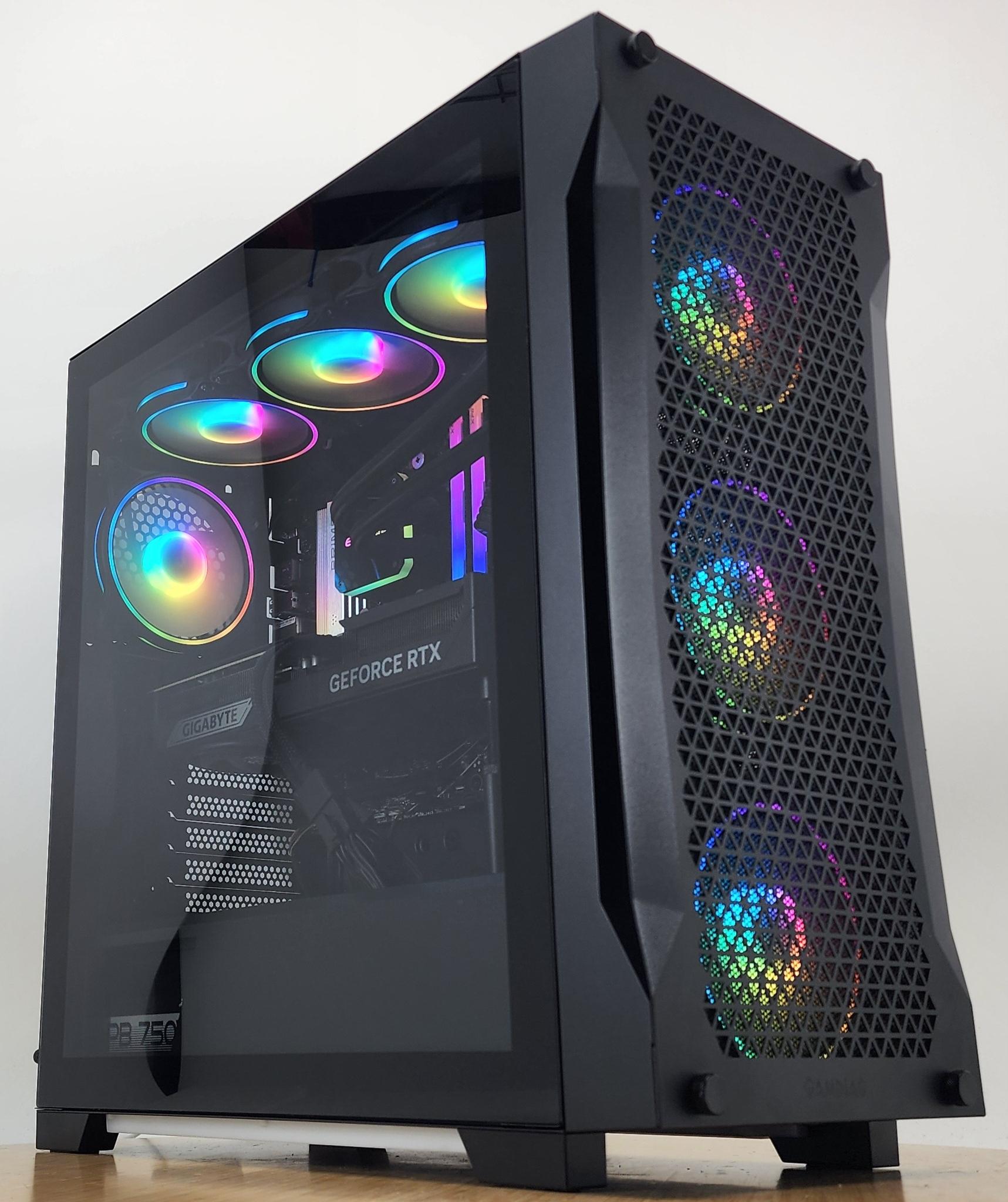 Gaming PC Ryzen 7 7800X3D 32GB RAM 2TB SSD RTX 5070 Ti 16GB Windows 11 Computer
