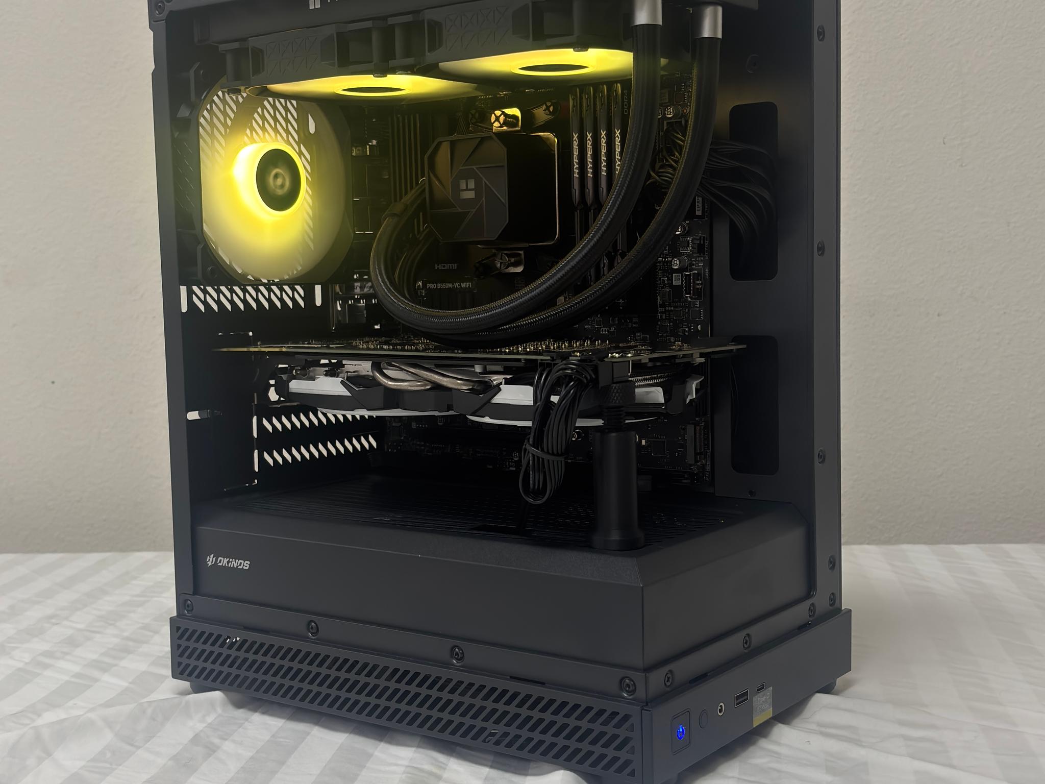 Ryzen 5 3600 + GTX 1070TI AIO Cooled Gaming PC | 16GB RAM | WIFI + BT | Win 11 Activated | 500GB SSD
