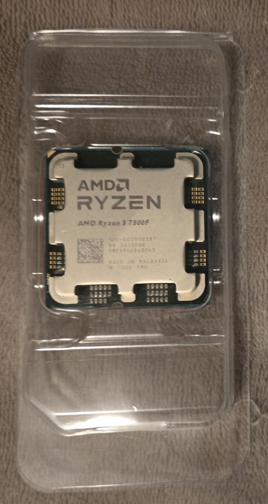AMD RYZEN 5 7500F AM5 CPU ONLY