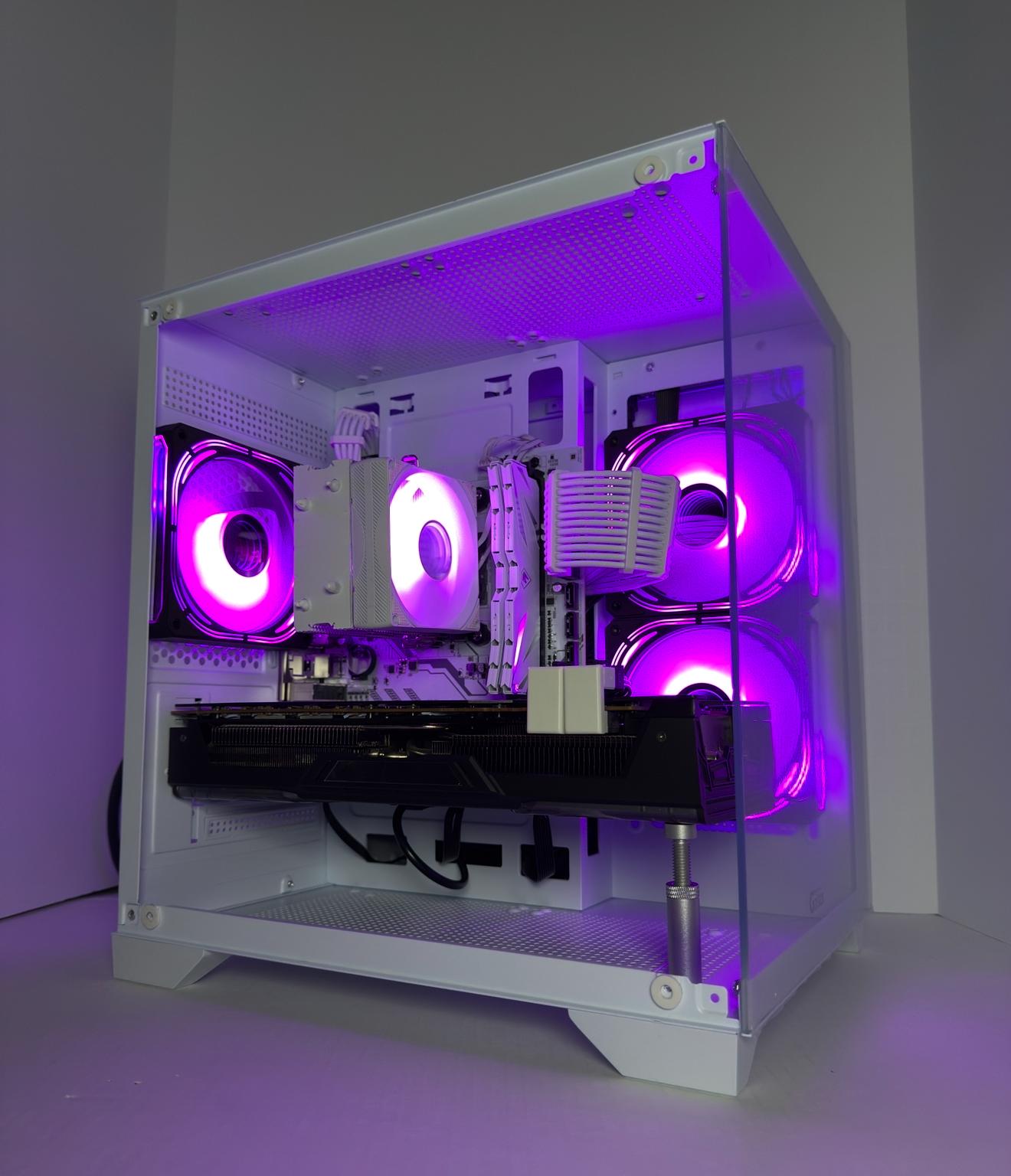 🌐WHITEOUT🌐 1080p | RX Vega 64 | Ryzen 5 3600 | 16GB DDR4 3200MHz | 1TB M.2 NVMe