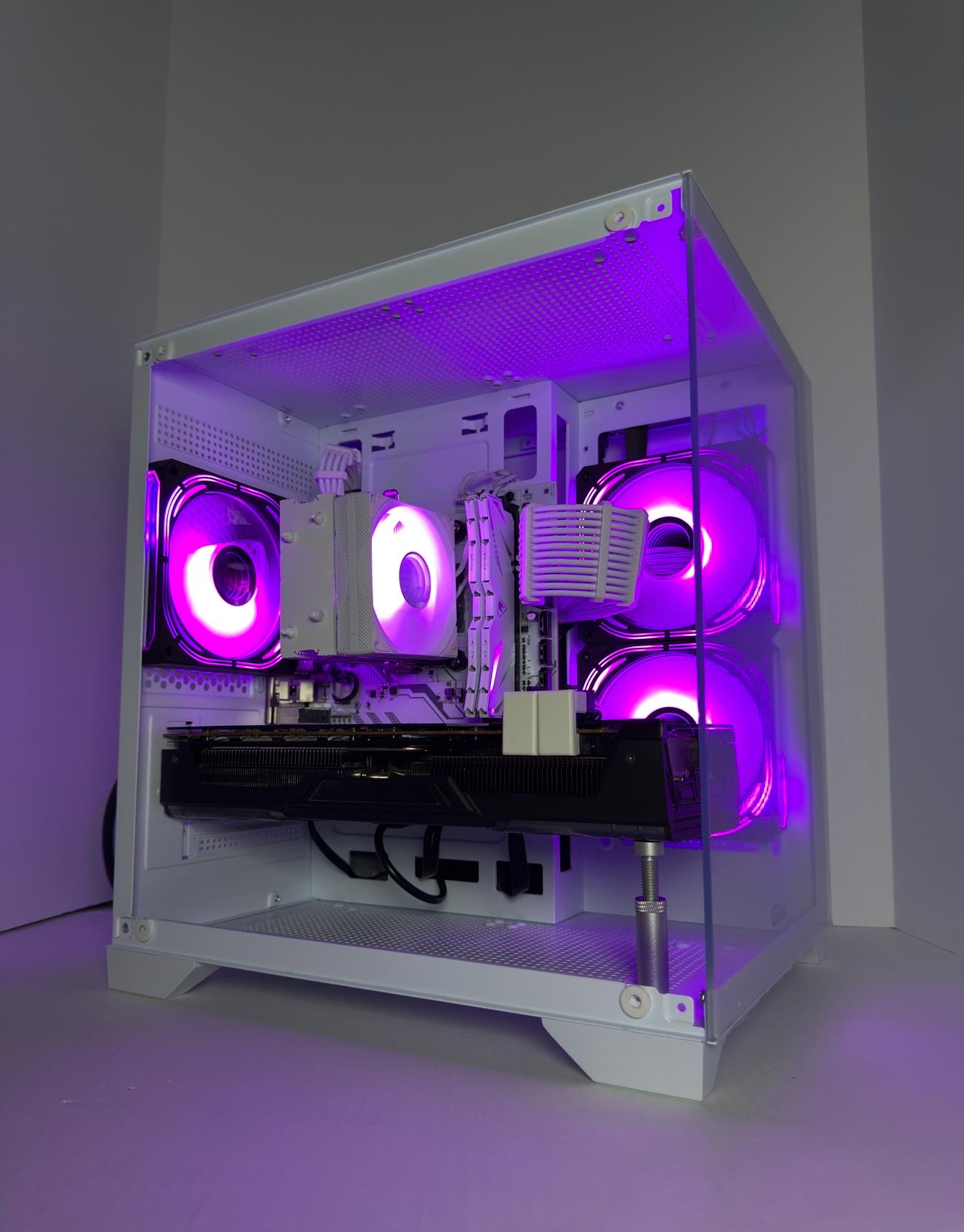 🌐WHITEOUT🌐 1080p | RX Vega 64 | Ryzen 5 3600 | 16GB DDR4 3200MHz | 1TB M.2 NVMe