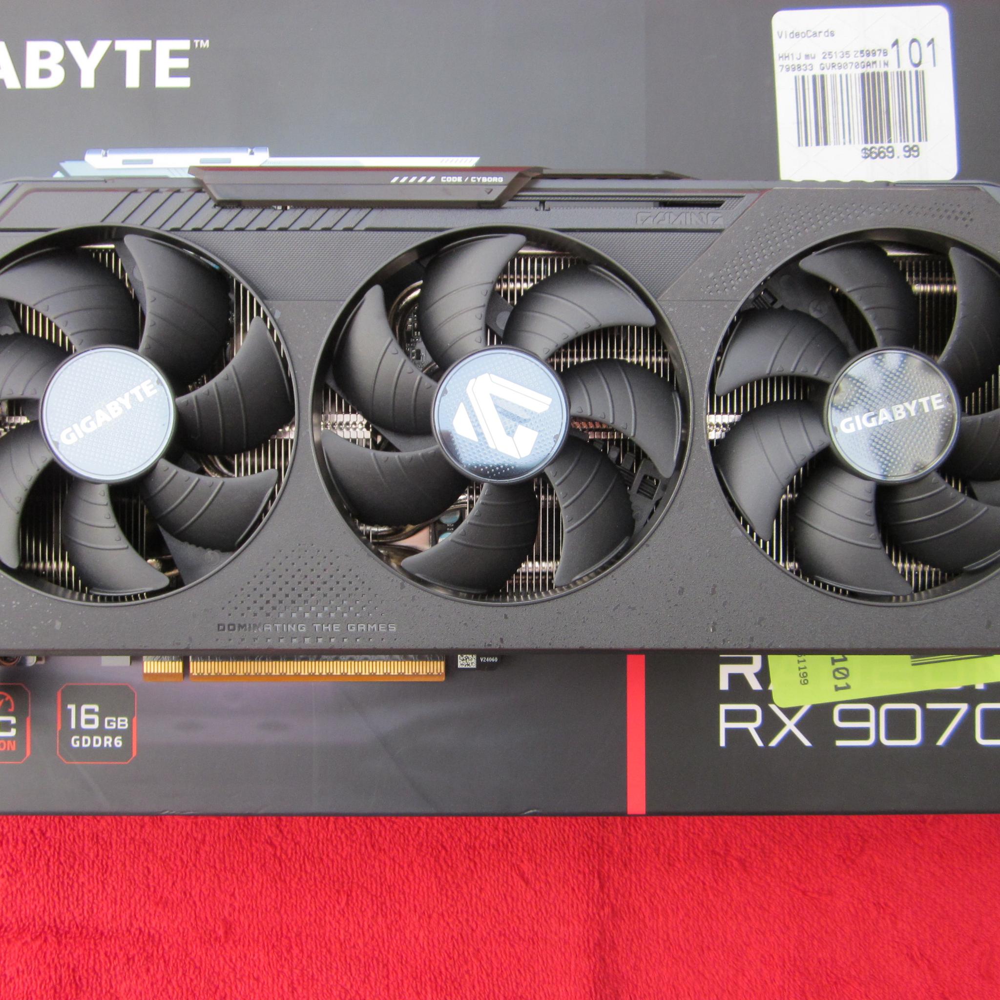 Gigabyte Radeon RX 9070 Gaming Overclocked 16Gb