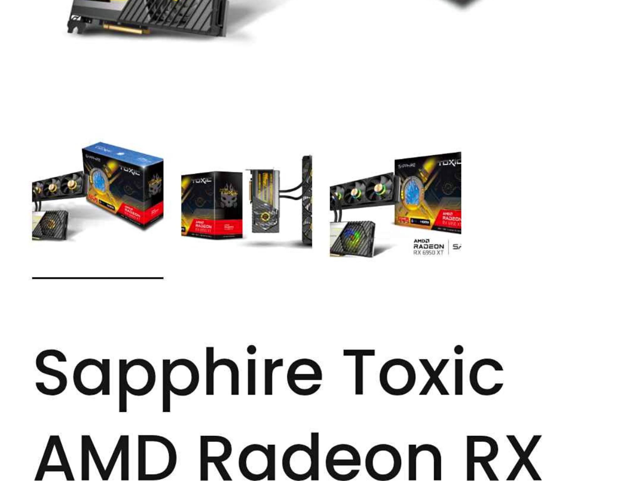 Sapphire TOXIC Limited Edition Radeon RX 6950 XT