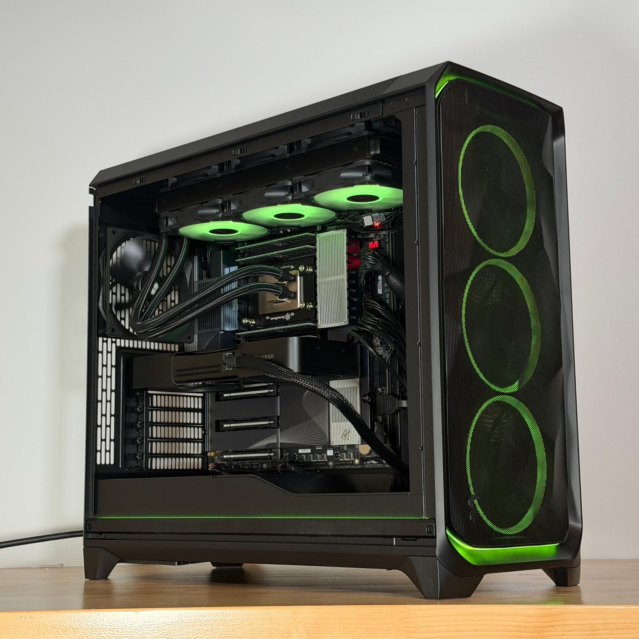 RTX Pro 6000 Threadripper 9975wx 256gb DDR5 ecc 4tb Gen 5 NVME AI Workstation