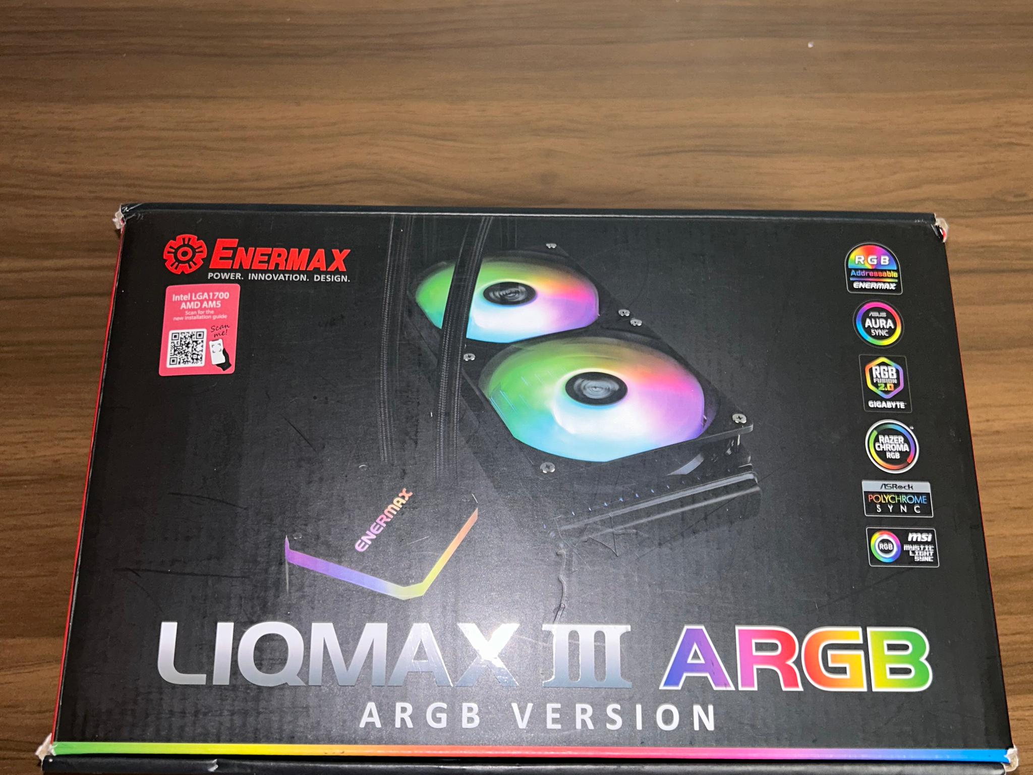 [Open Box] Enermax 240 Liqmax III ARGB AIO