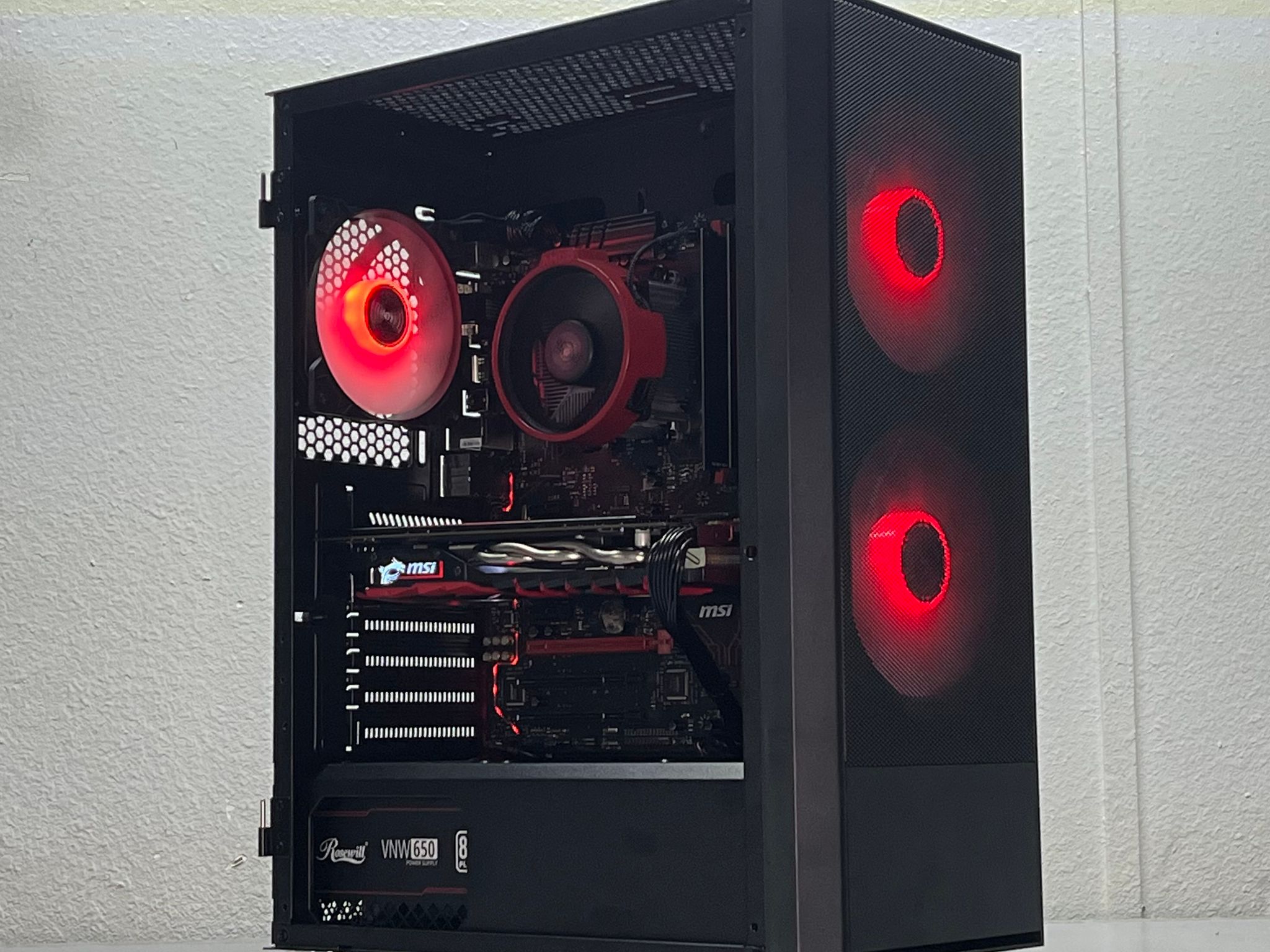 Red Dragon Gaming PC - GTX 1060, Ryzen 5 2600, 16GB RAM, 512GB SSD