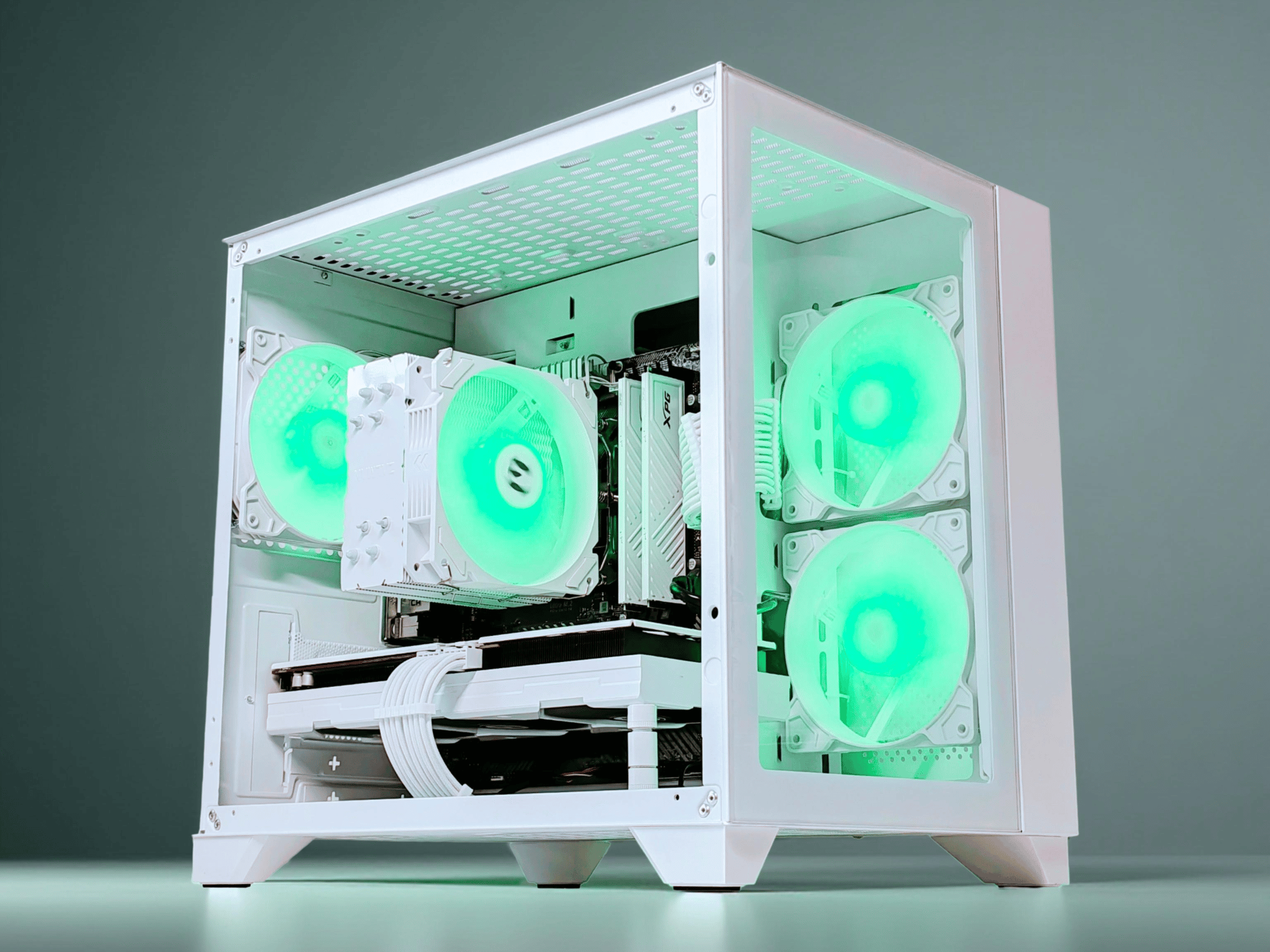 🎁{Holiday Sale}🎄Gaming PC❄️AMD RX 5500 XT 8GB❄️AMD Ryzen 5 2600 6 core❄️16GB DDR4❄️500GB NVME