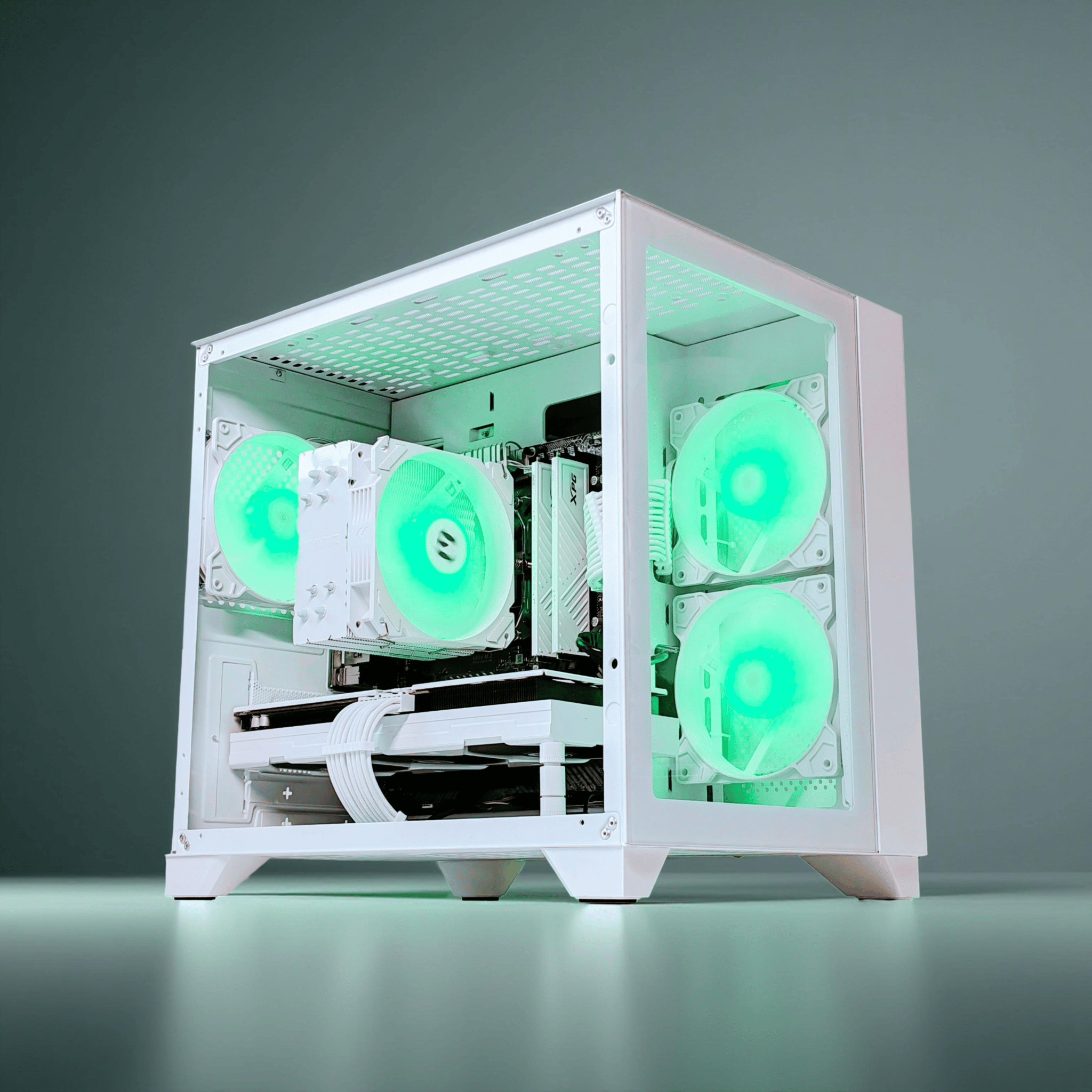 🎁{Holiday Sale}🎄Gaming PC❄️AMD RX 5500 XT 8GB❄️AMD Ryzen 5 2600 6 core❄️16GB DDR4❄️500GB NVME