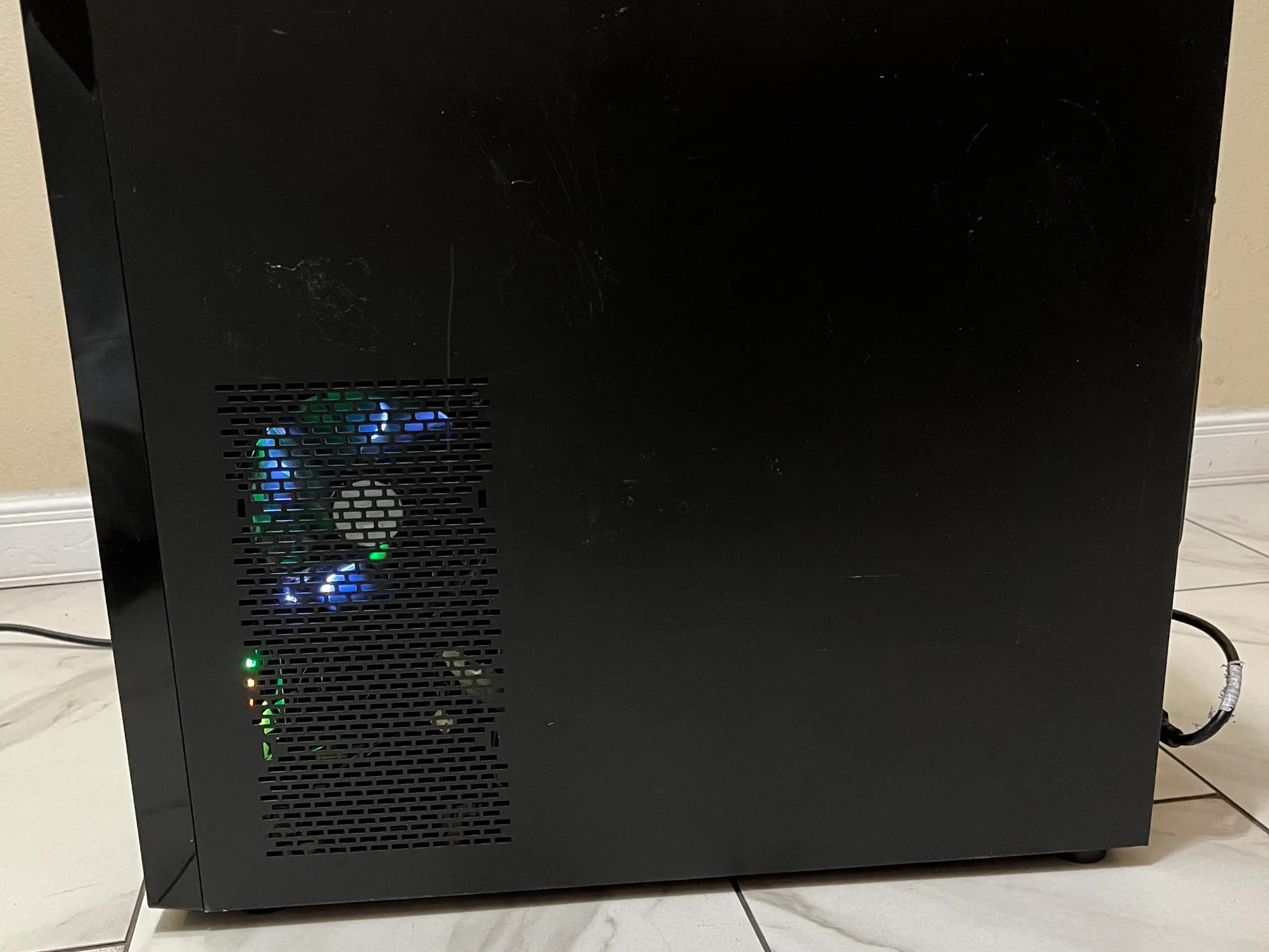 🔥 Budget RGB Gaming PC – R9 270x, Intel Core i5, 12GB RAM, 256GB SSD+1TB HDD, with RGB Remote