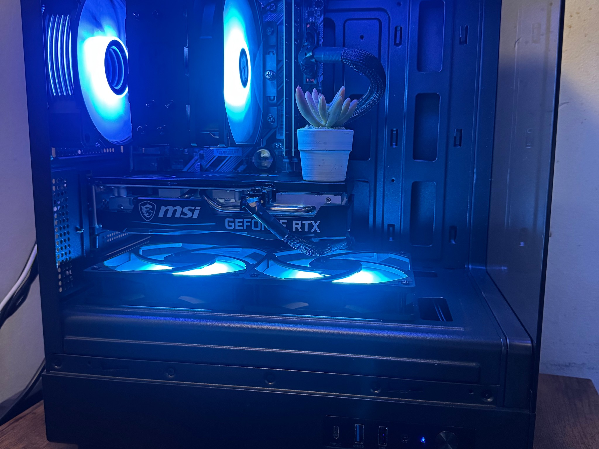 🖤 Custom "Budget Baller" Gaming PC | Intel i7 | RTX 3050 8GB | 1.5TB Total Storage! | WiFi 6 Dongle