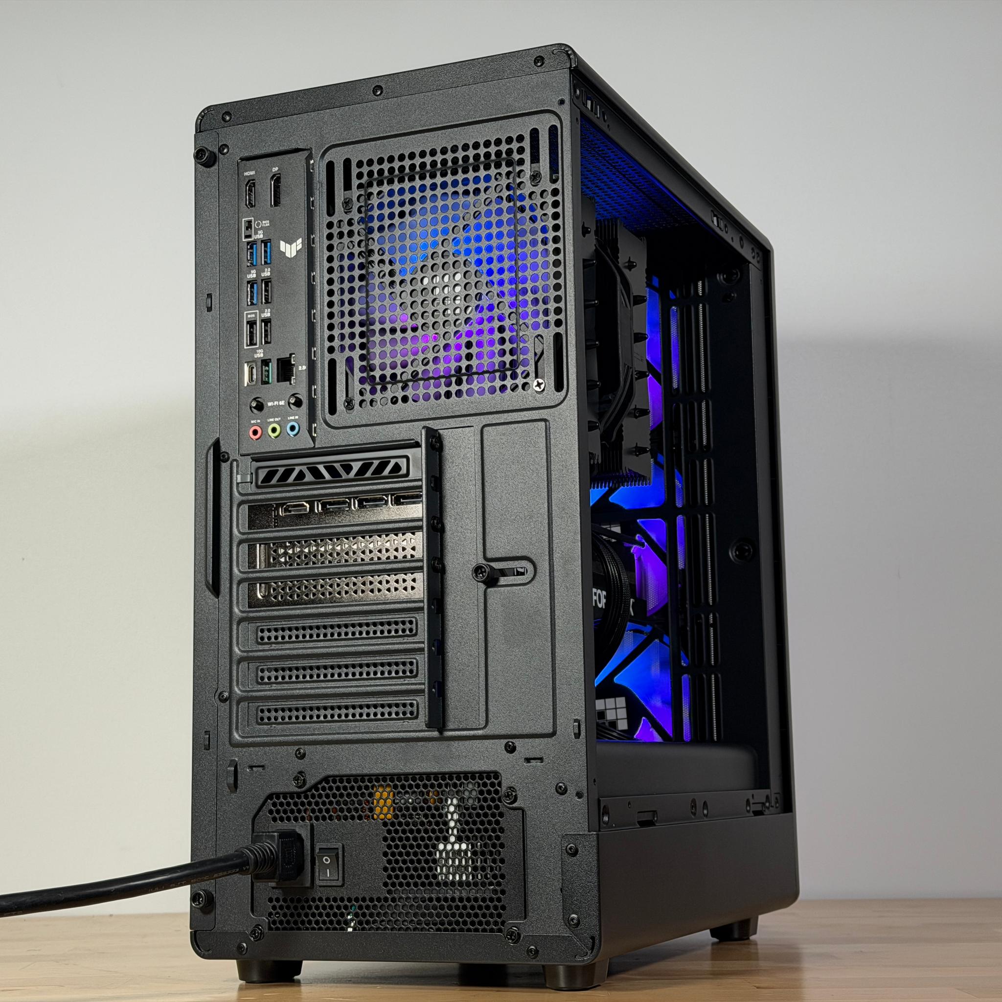 RTX 5070ti Ryzen 7 9800x3d Gaming PC 64gb DDR5 2tb SSD