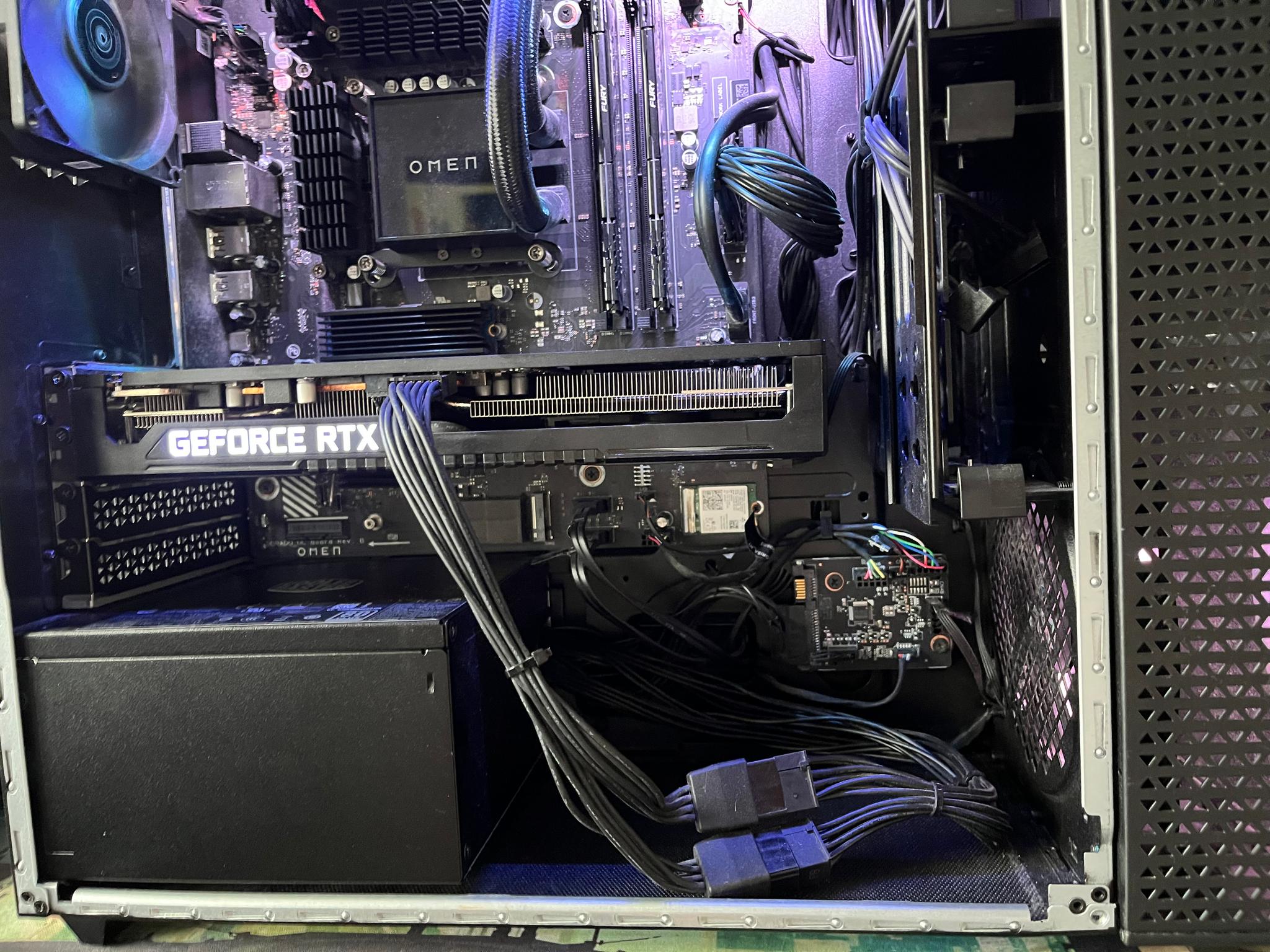 HP OMEN PC - RTX 3070, i7-10700K, 32GB RAM, 1TB NVMe SSD - Tested Stable