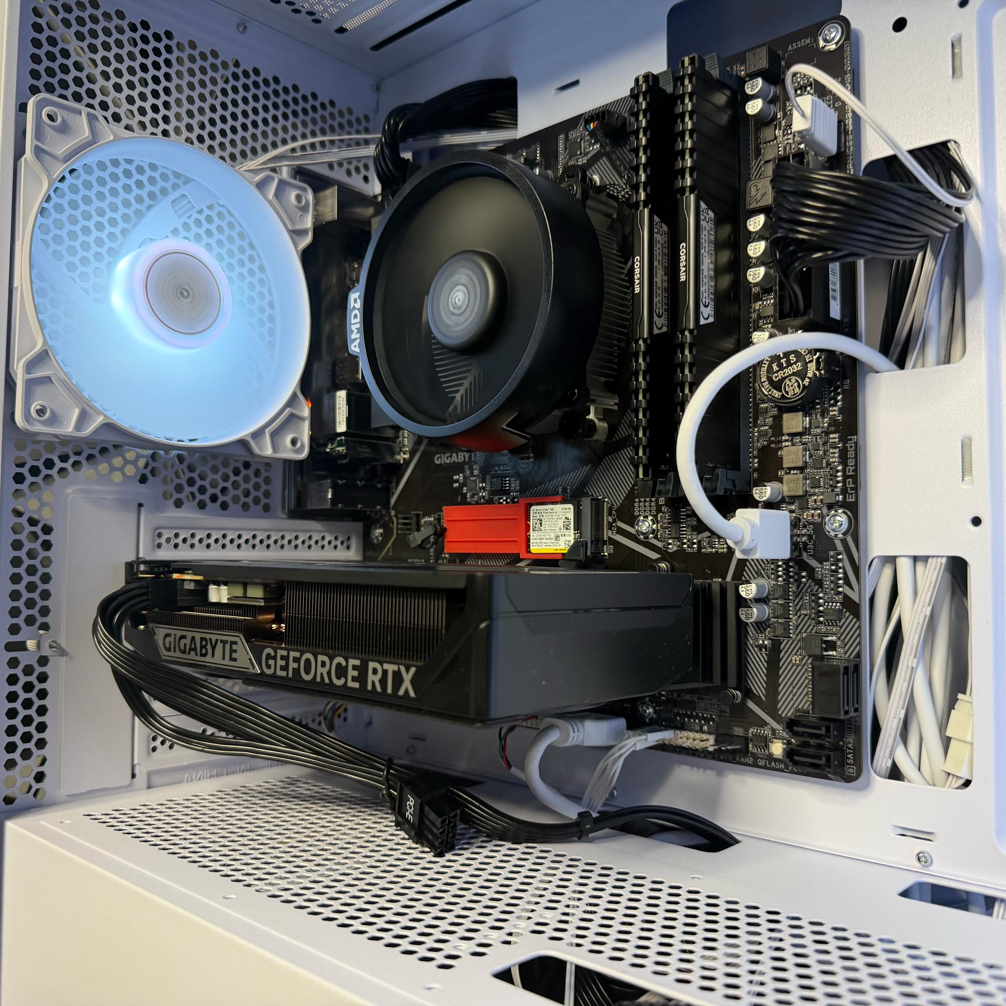 🖤🔥 BLACK GUTS 5560 🔥🖤 Ryzen 5 5500| RTX 5060| 16 GB DDR4| 750 GB NVMe|650W PSU