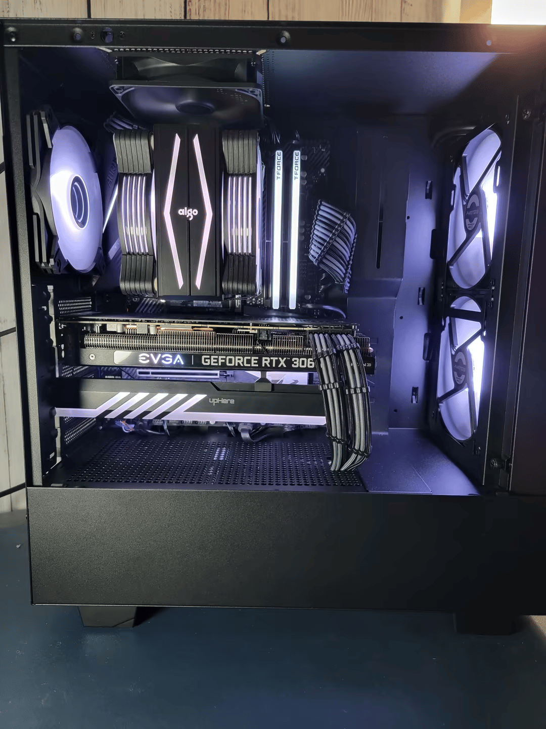 "The Flow" : Custom Gaming PC (5600X, 16gb ddr4, RTX 3060ti, 1tb NVME + 2tb HDD)