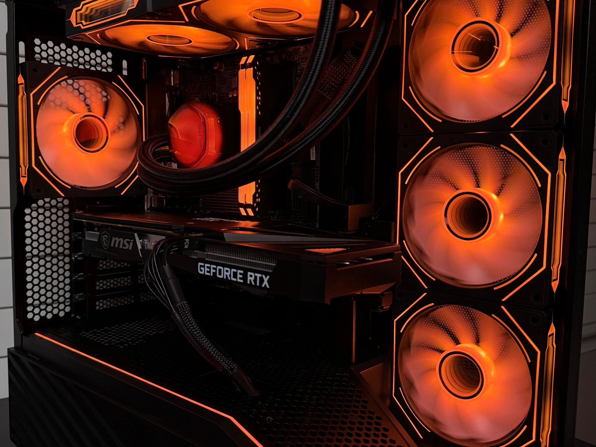 🏔️“GLACIER” | RTX 3060 12GB + i5-10400F | Liquid-Cooled 1440p Gaming PC
