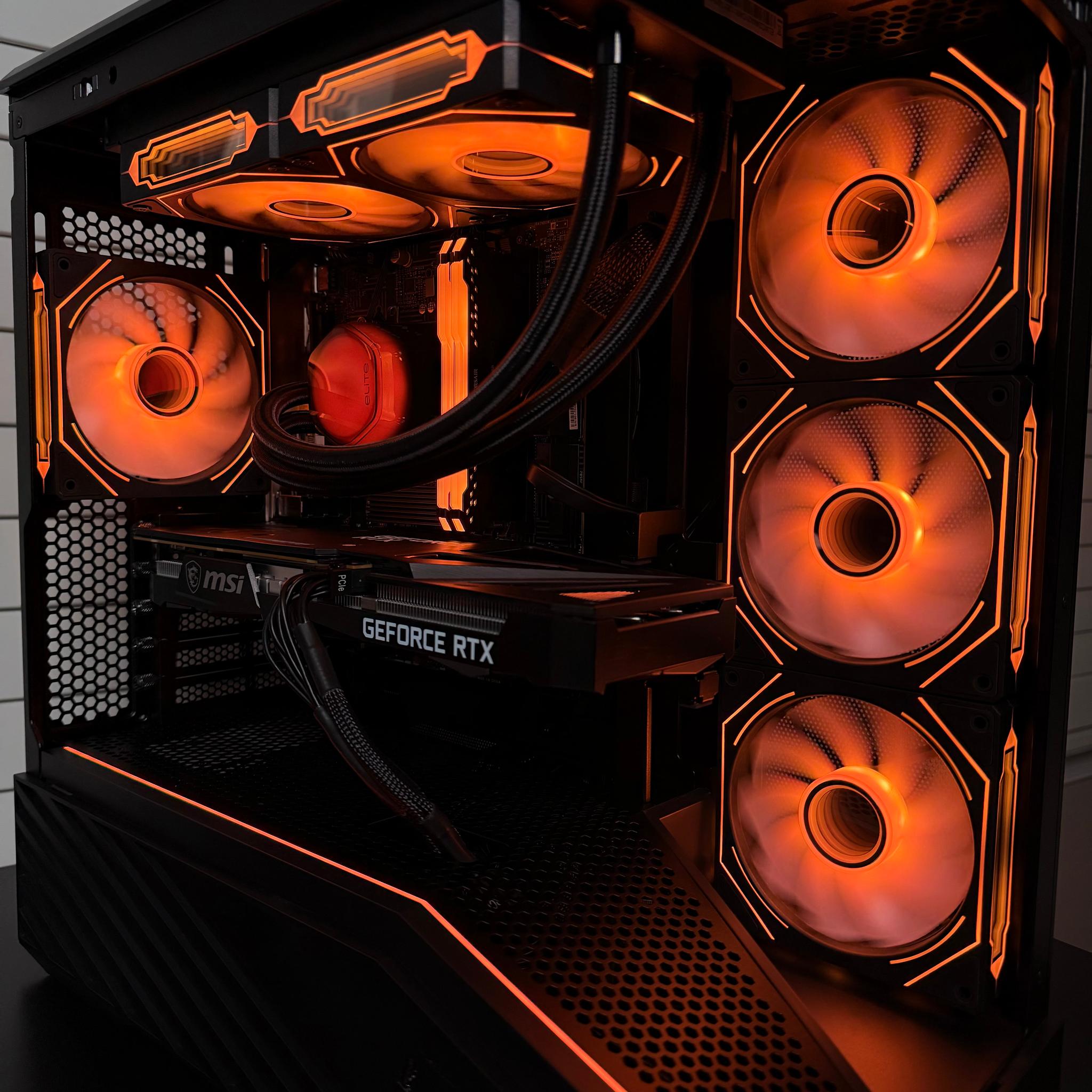 🏔️“GLACIER” | RTX 3060 12GB + i5-10400F | Liquid-Cooled 1440p Gaming PC