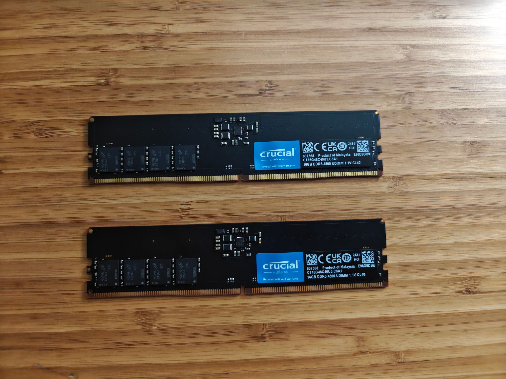 Crucial DDR5 32gb 4800 2x16GB