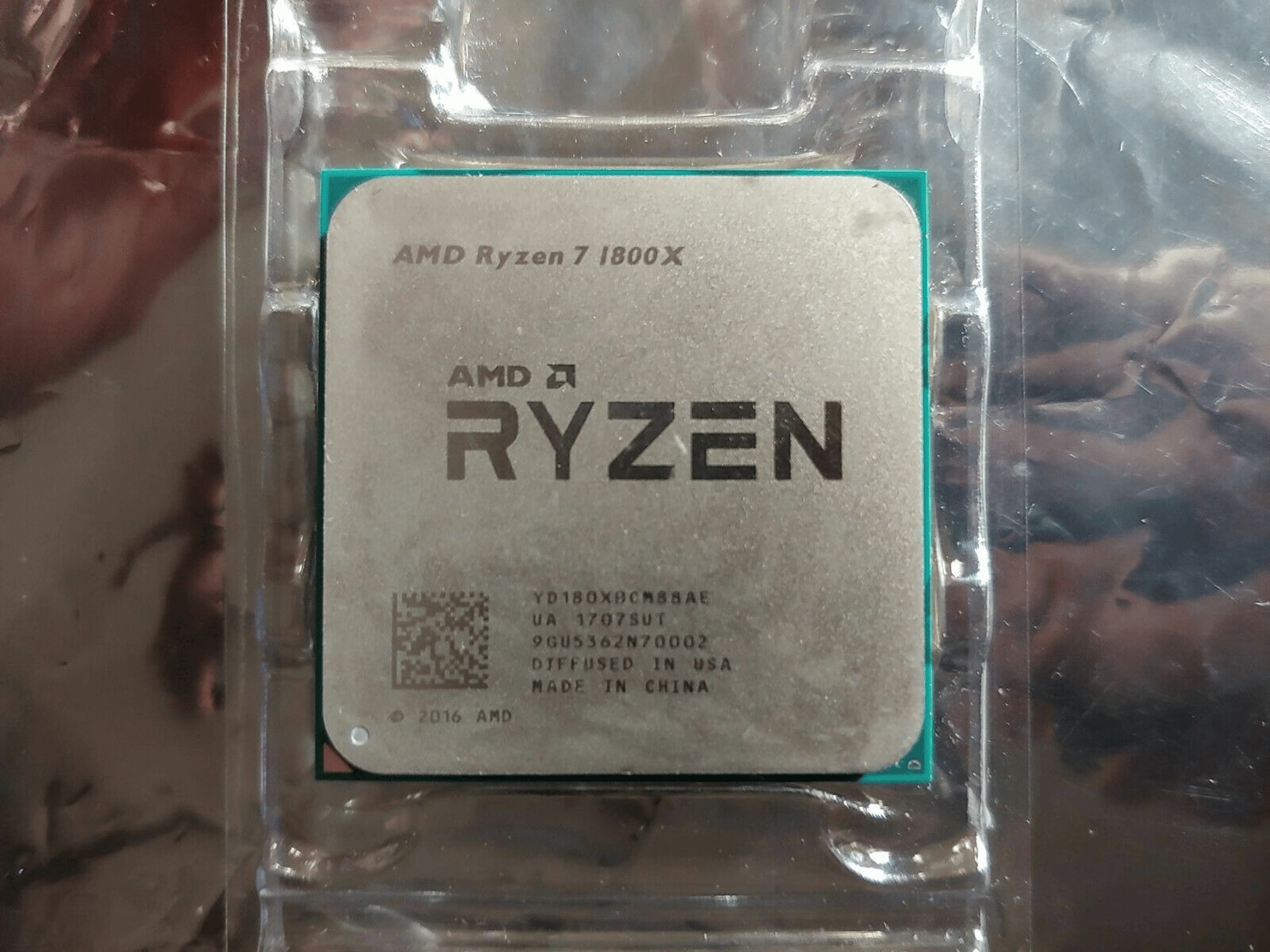AMD Ryzen 7 1800X 3.6 GHz 8-Core Processor