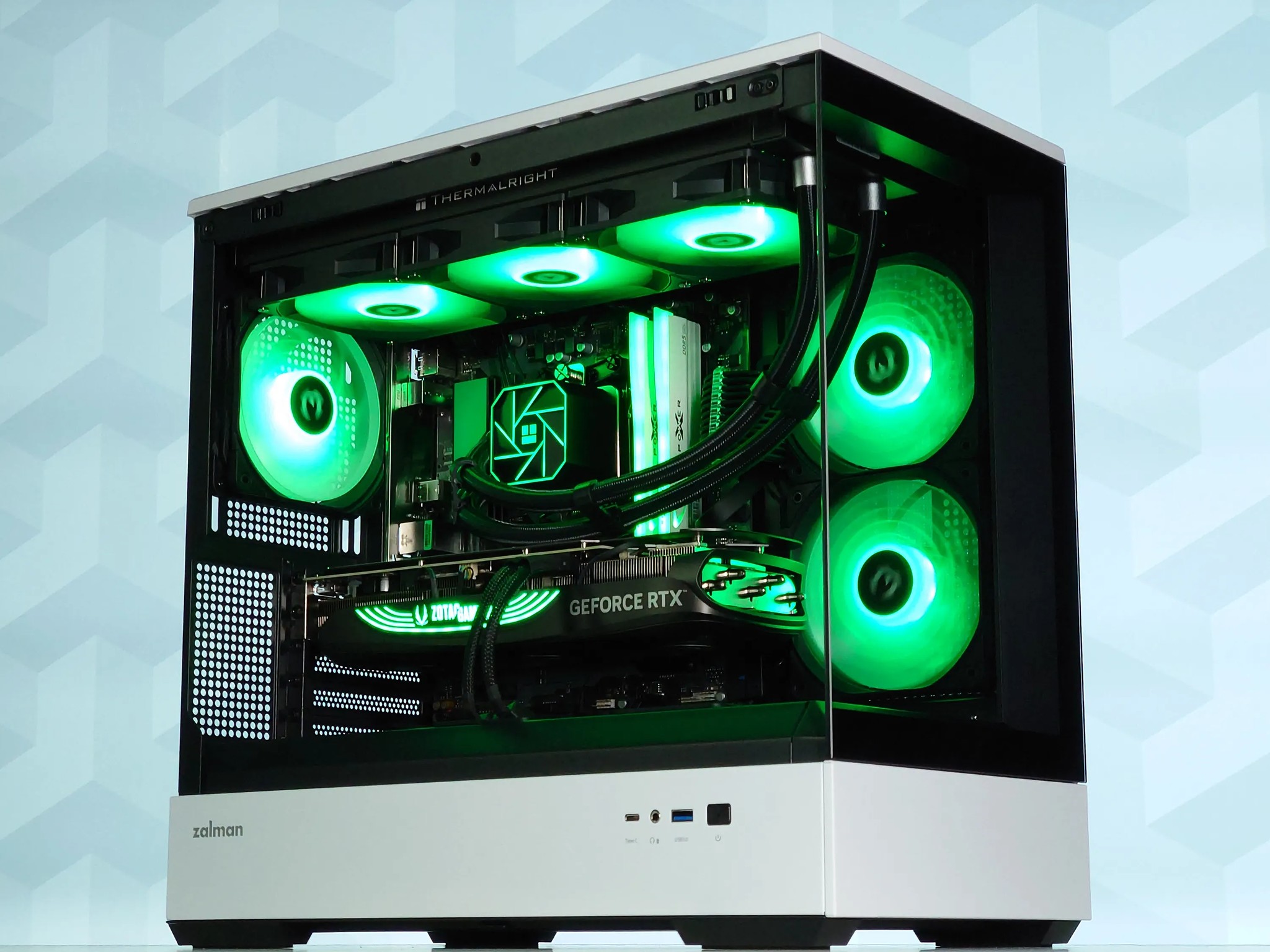 🤍🖤🐼 Gaming PC🎍Nvidia RTX 4070 Ti 12GB🎍Ryzen 7 8700F🎍32GB DDR5🎍1TB NVME GEN4
