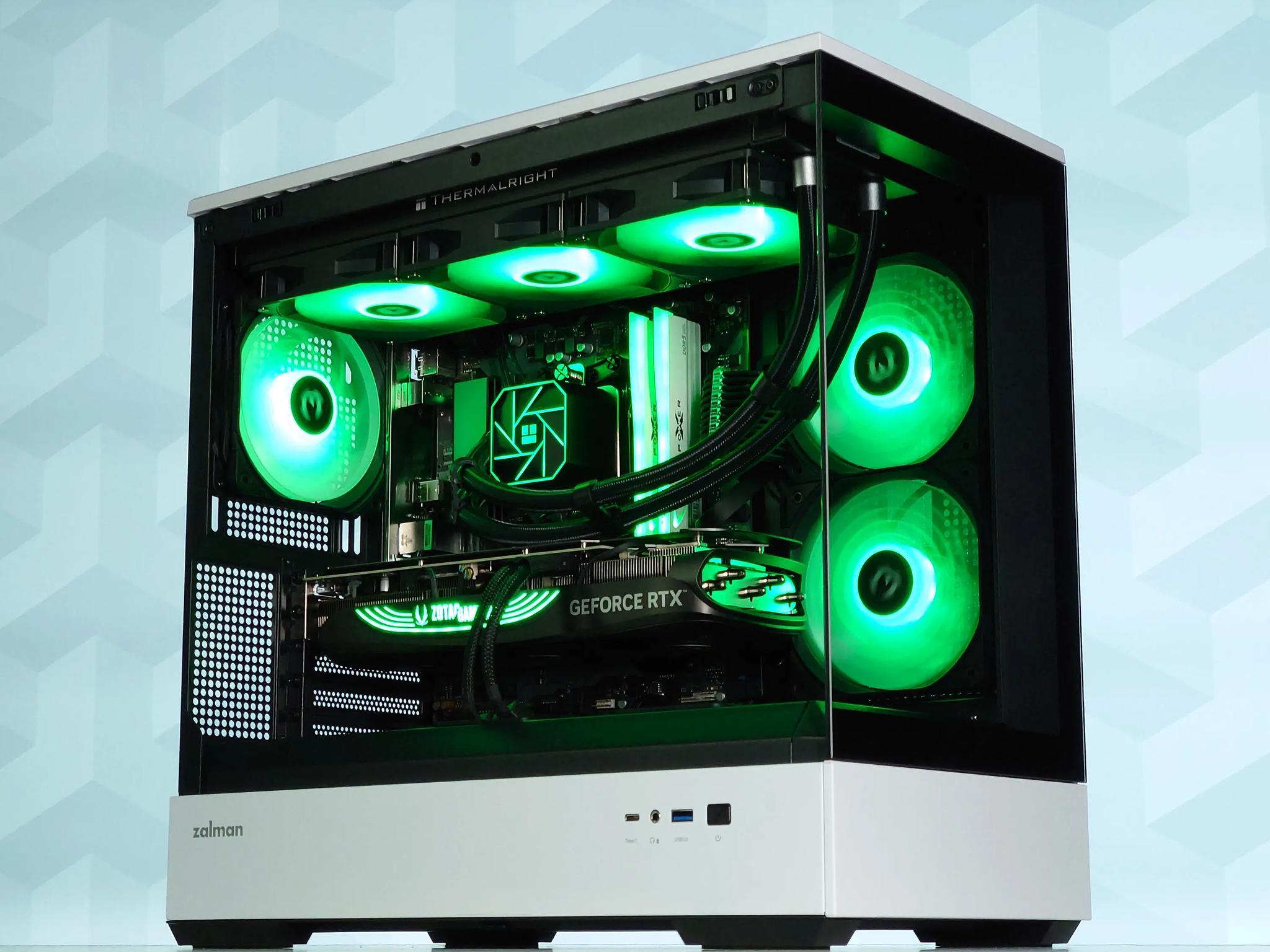 🤍🖤🐼 Gaming PC🎍Nvidia RTX 4070 Ti 12GB🎍Ryzen 7 8700F🎍32GB DDR5🎍1TB NVME GEN4