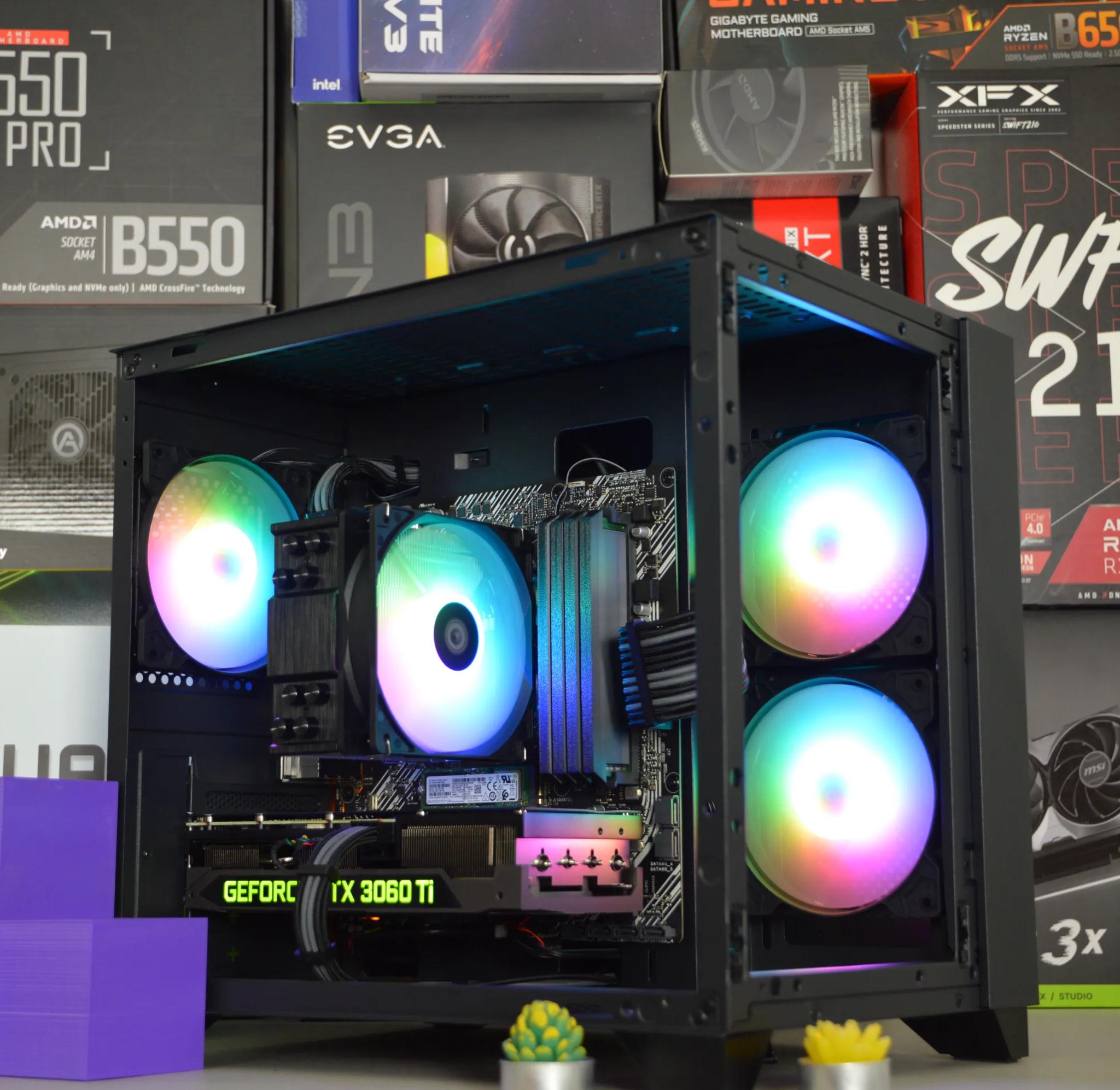 ⚗️⚗️| RTX 3060 Ti 8GB | RYZEN 5 5600 | 32GB DDR4 RAM | 1TB NVME SSD | Acid Vat |