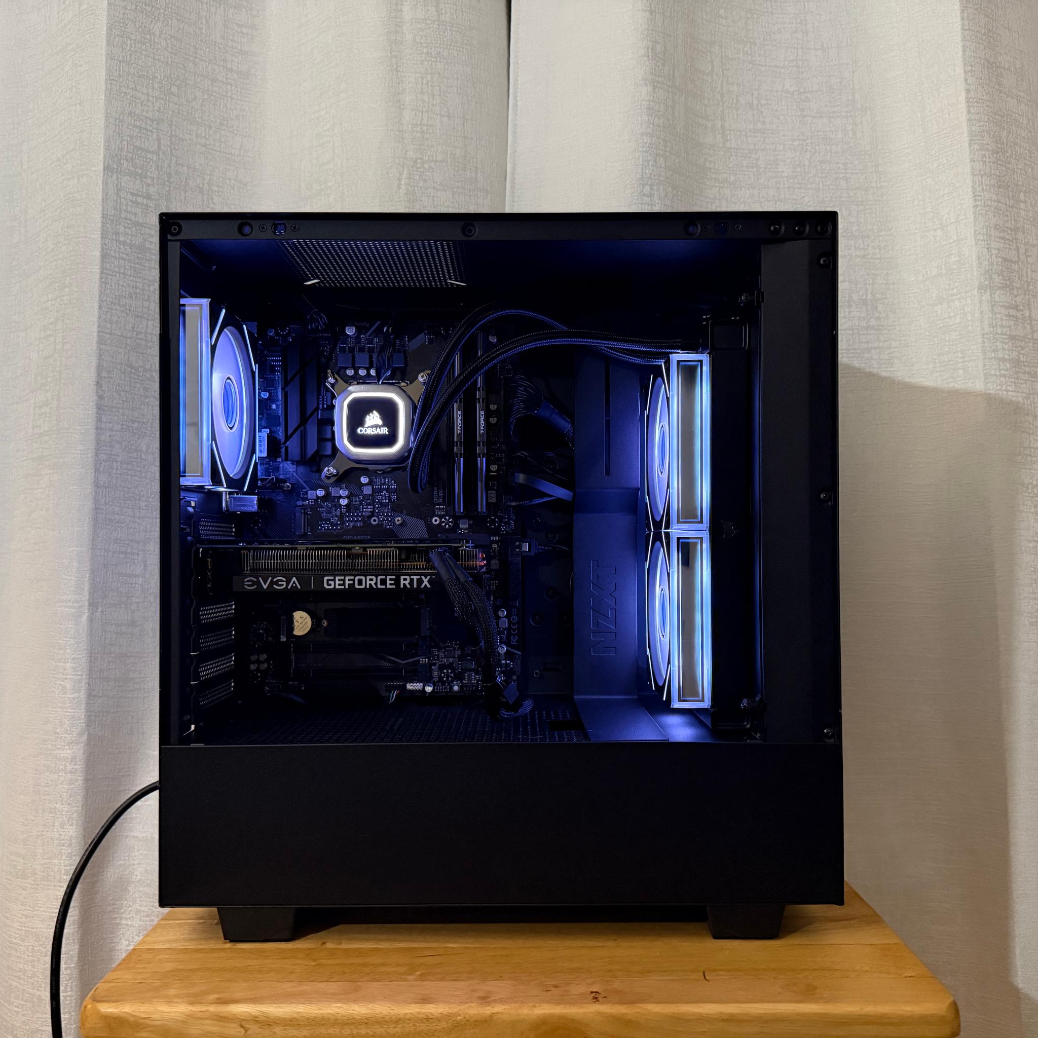 🛡️Rtx 3060 Ti | Intel i5-10400f | 1Tb Ssd | Liquid Cooled Gaming PC