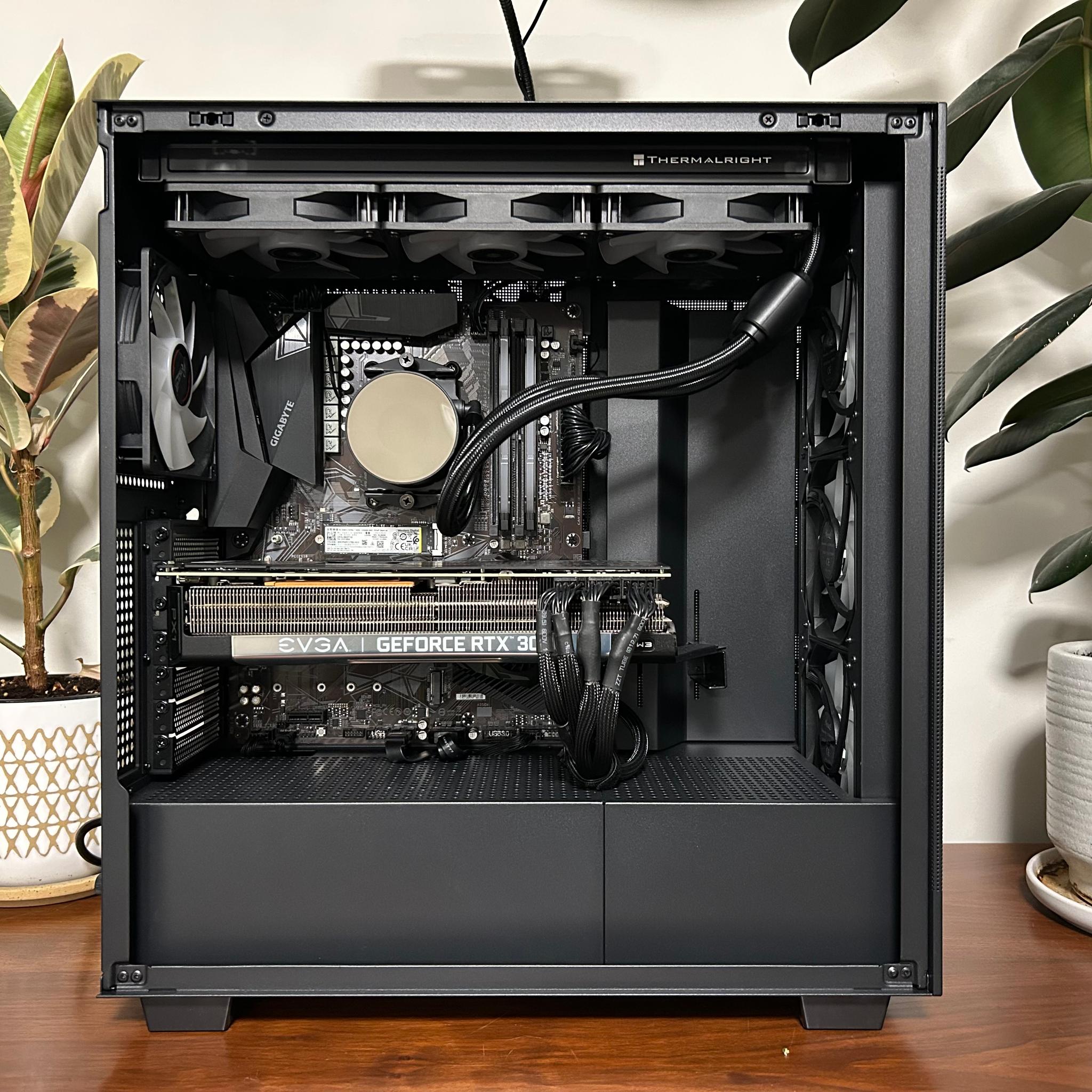 RTX 3080 | Ryzen 7 5800X | 32GB DDR4 | 1TB NVMe | 360mm AIO | 850W Gold