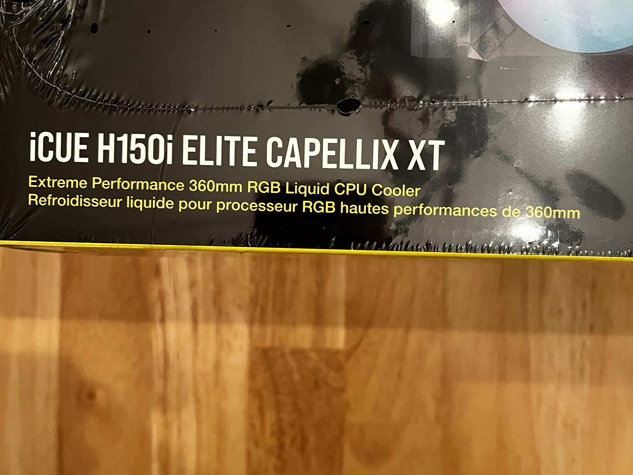 iCUE H150i Elite Capellix XT **NEW**