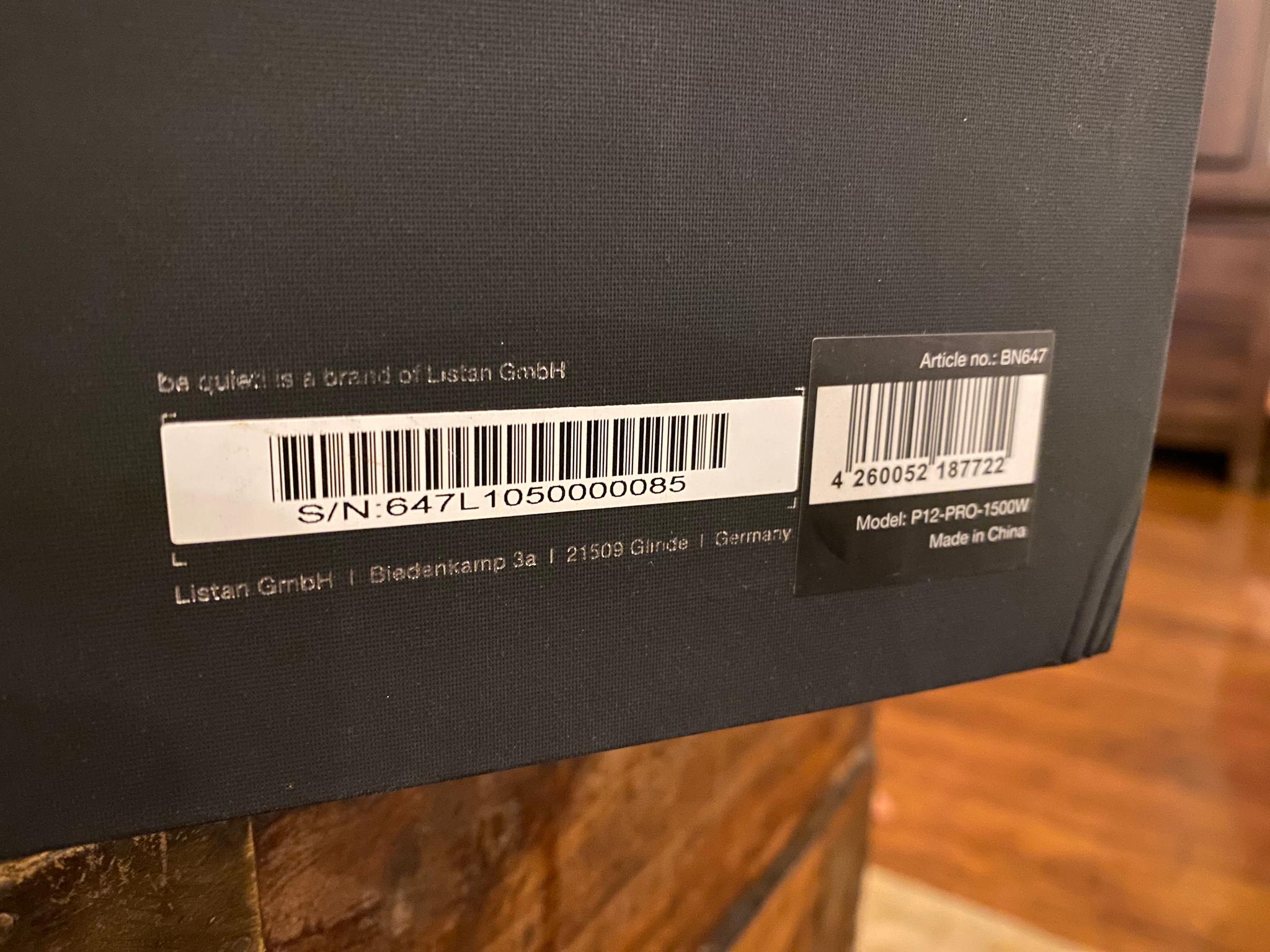 be quiet! Dark Power Pro 12 - 1500W TITANIUM PSU