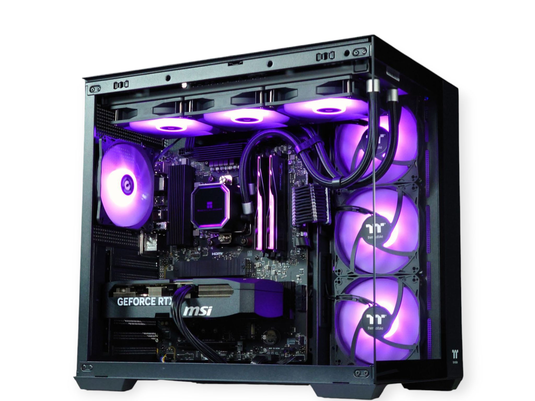 🌌 ☄️Liquid Cooled Gaming PC☄️Nvidia RTX 5070 12GB🌌AMD Ryzen 7 7800X3D🌌32GB DDR5🌌1TB NVME