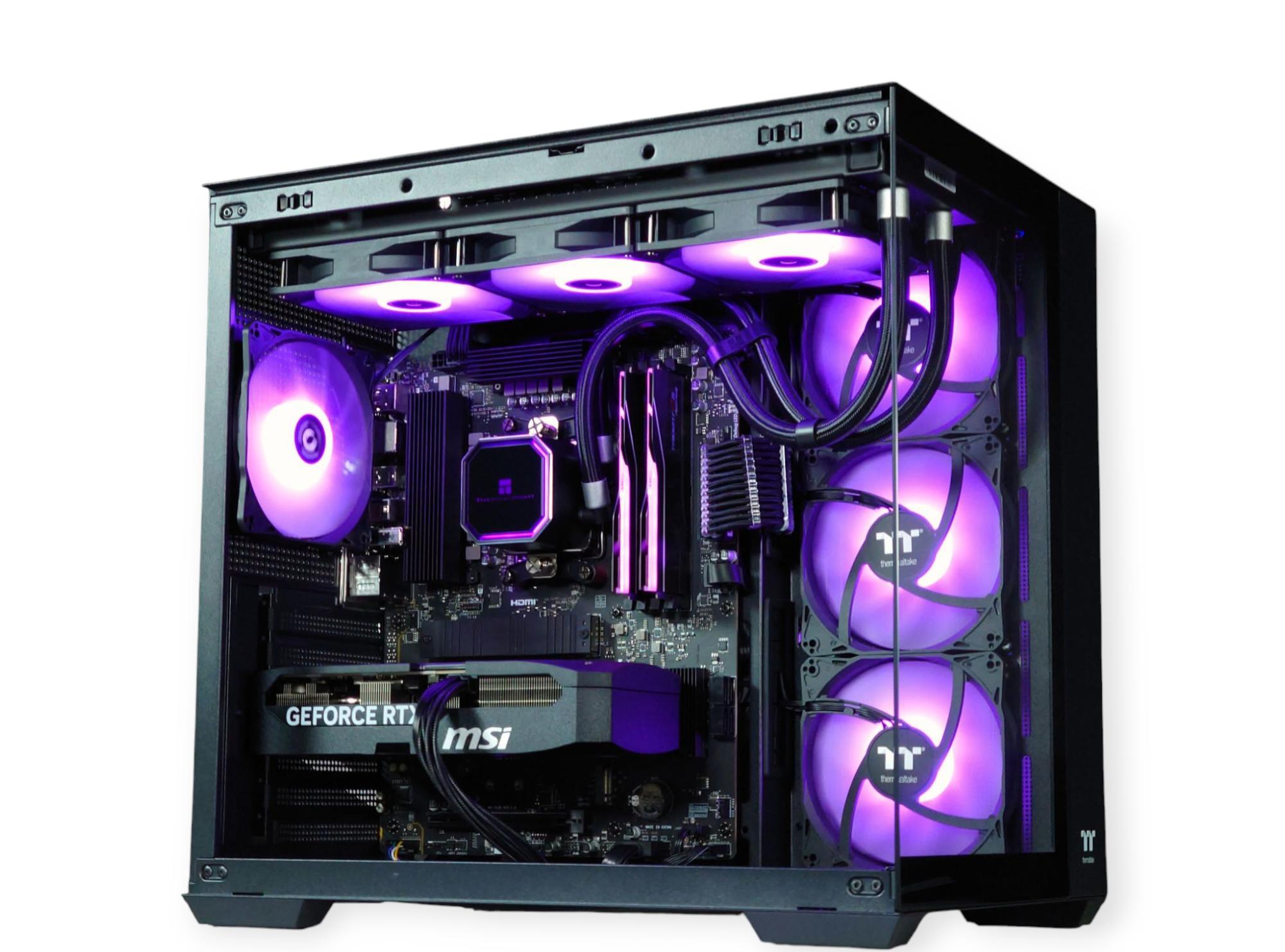 🌌 ☄️Liquid Cooled Gaming PC☄️Nvidia RTX 5070 12GB🌌AMD Ryzen 7 7800X3D🌌32GB DDR5🌌1TB NVME