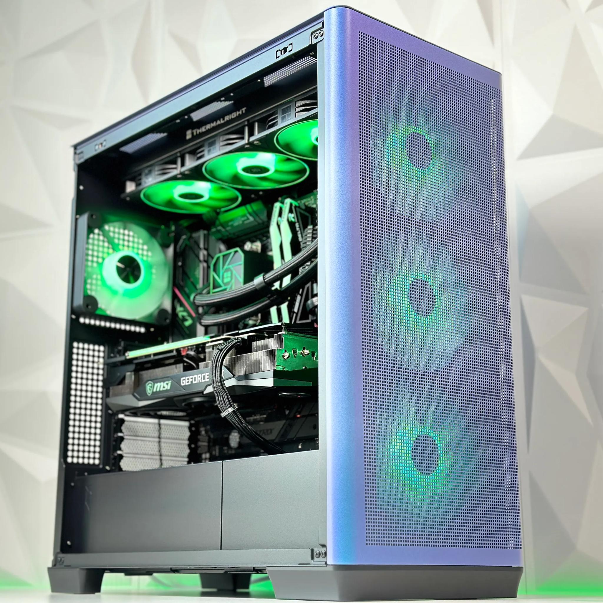 👾 ChromaFlair|| Creator-Gaming PC🔯Nvidia RTX 3090Ti 24GB🔯AMD Ryzen 9 7900X🔯32GB DDR5🔯3TB NVME