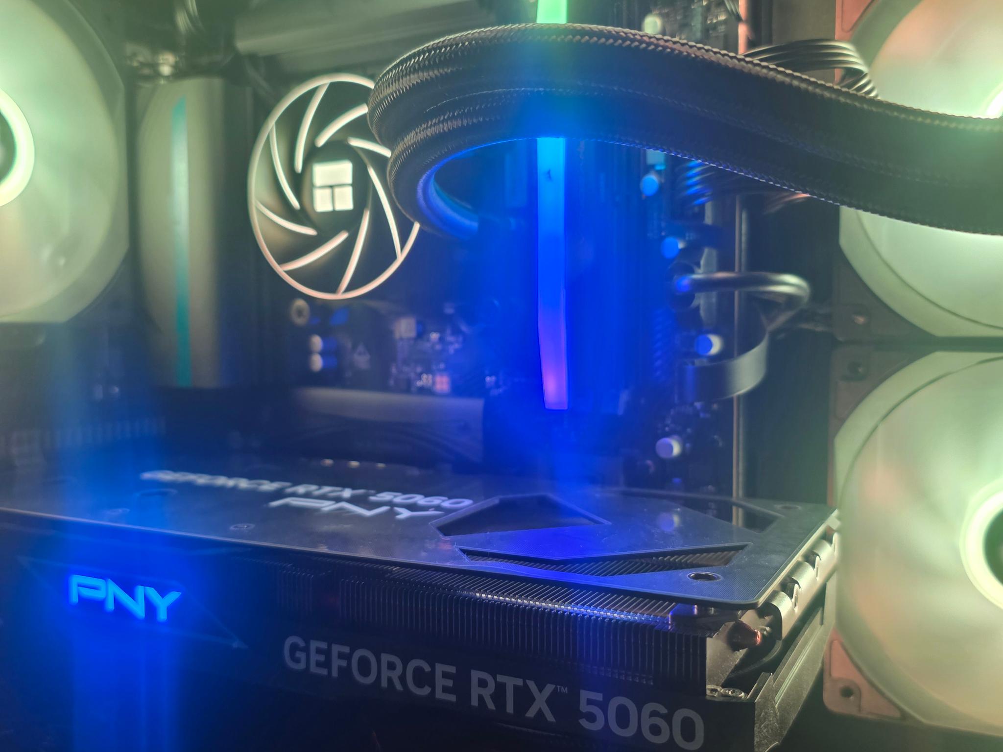 TIDAL WAVE 🌊 | INTEL 12400 | NVIDIA 5060 | 32GB DDR5 | 1TB SSD | BT/WIFI