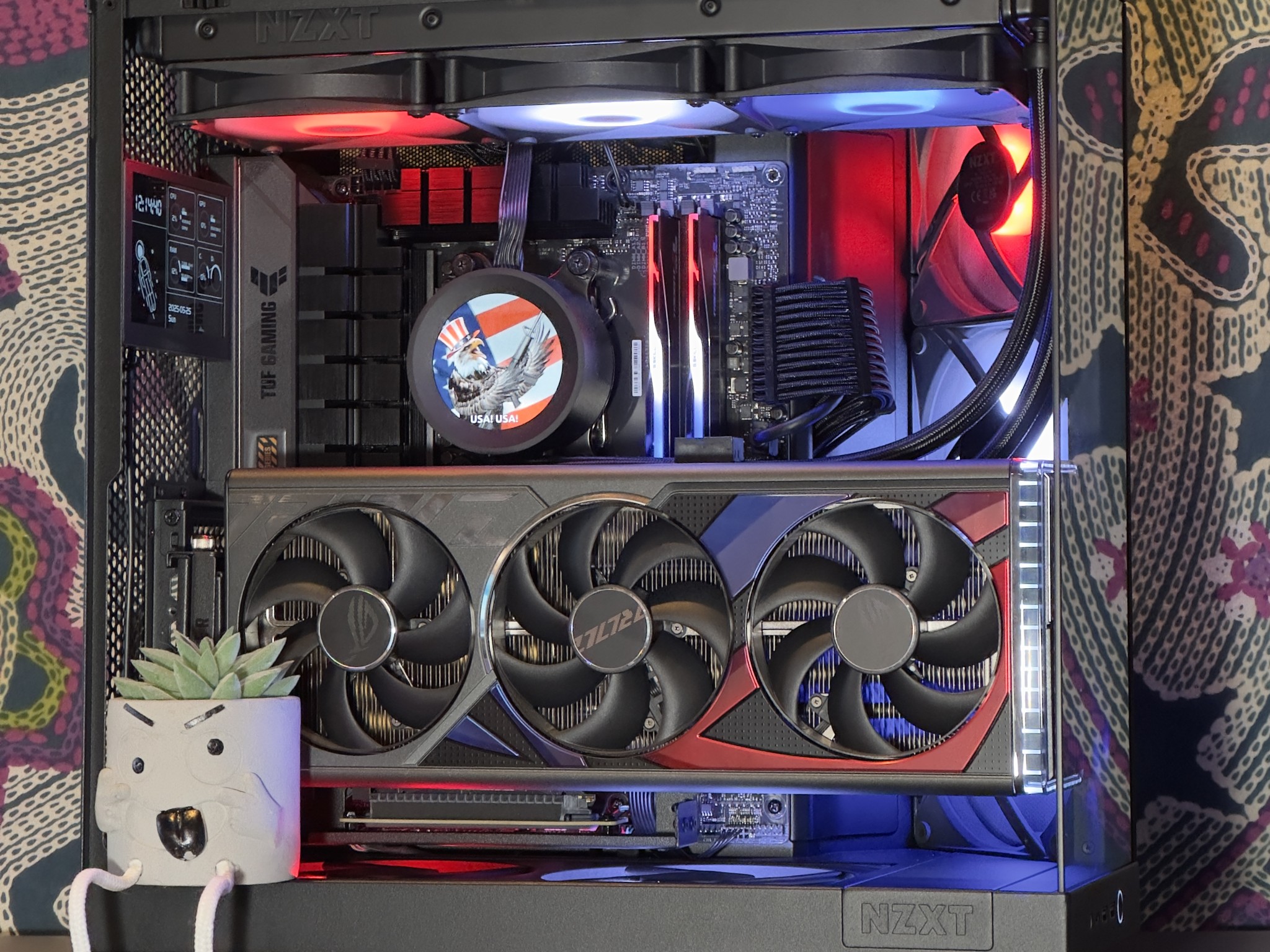 🔥4090 ROG Strix Gaming PC 7800x3d 64gb Ram 4TB M.2🔥