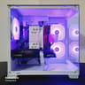 ❄️White Gaming PC w RGB - Ryzen 5 4500 ● 16GB RAM ● 1TB SSD - RX 6600 8GB ● Great Value 1080p