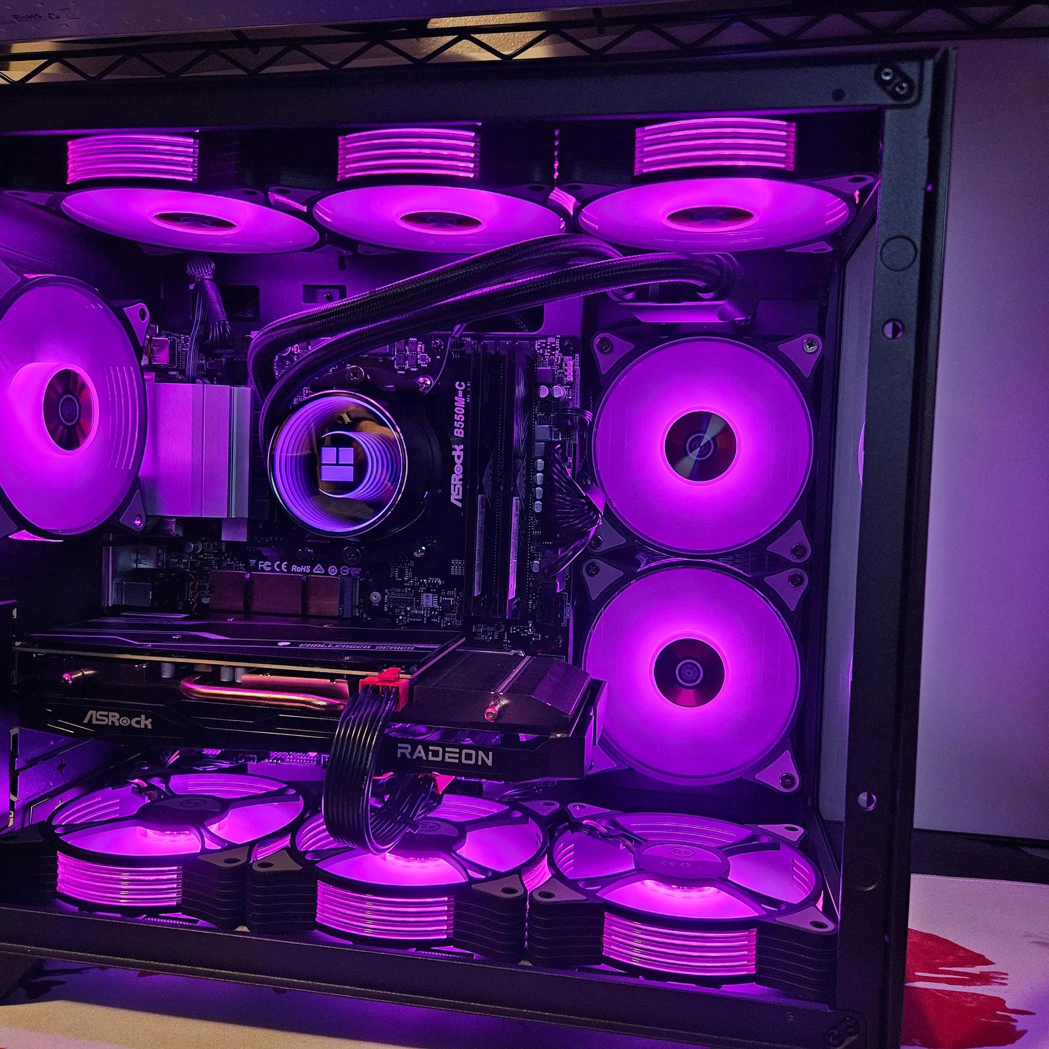 Dark Side Rig Ryzen 5 5600 X3D / 32GB / 2TB SSD / RX 6650 XT