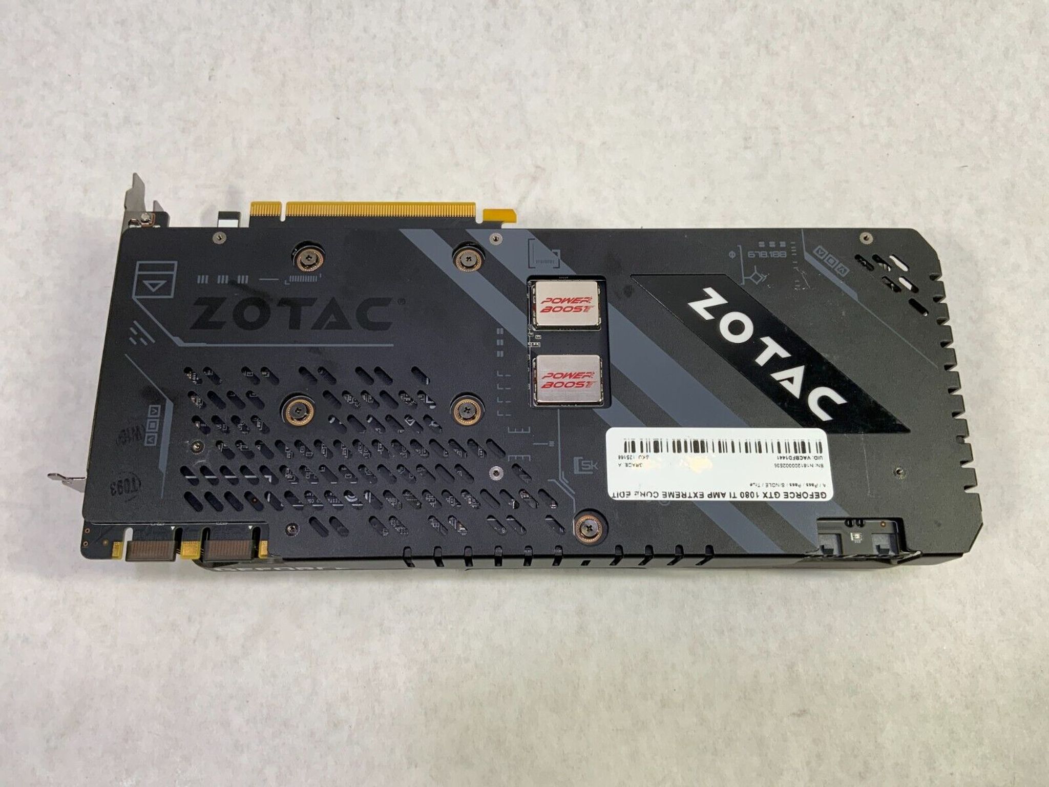 ZOTAC GeForce GTX 1080 Ti AMP Extreme 11GB GDDR5X Video Graphics Card