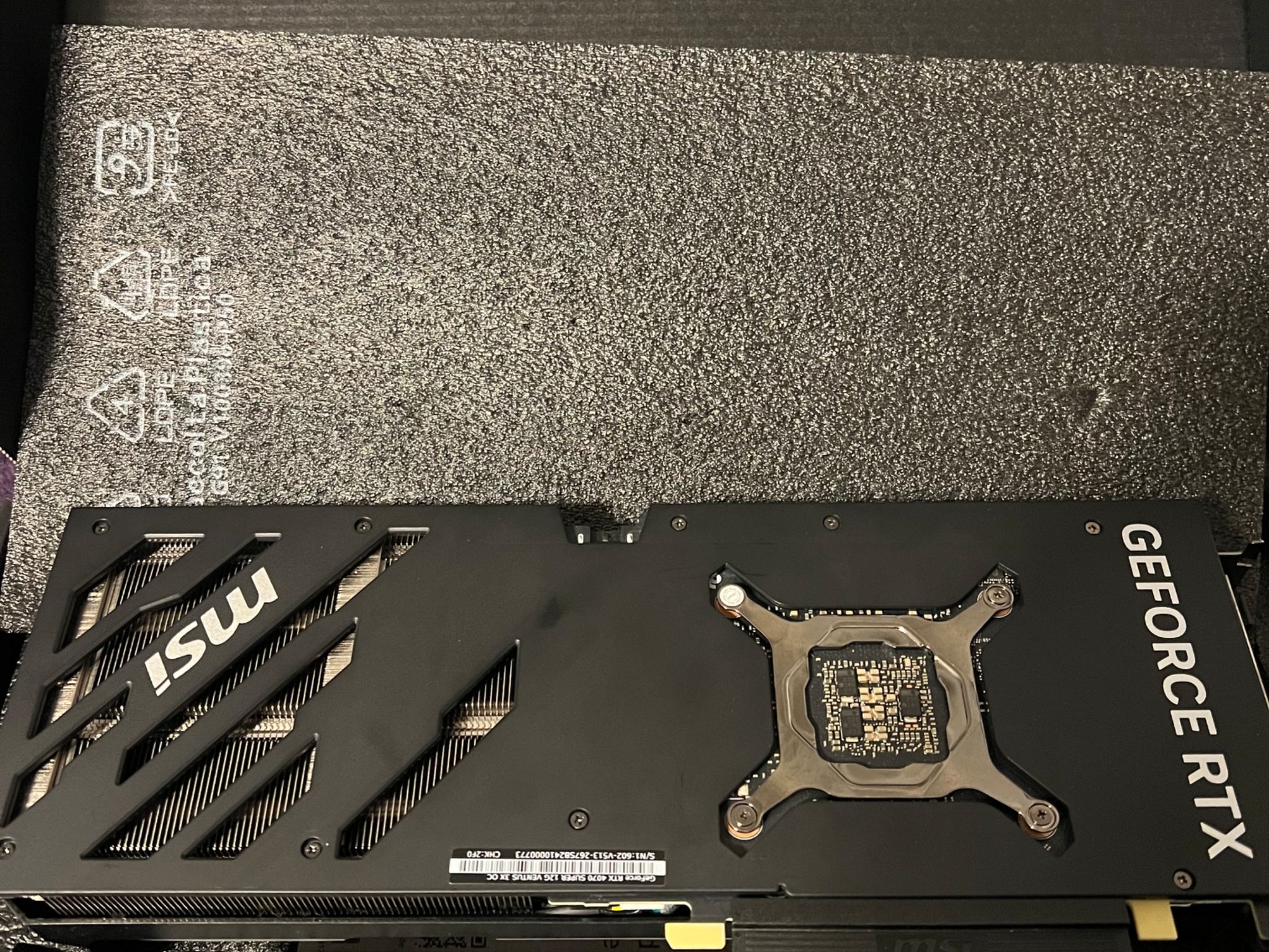 MSI Ventus 3X OC GeForce RTX 4070 Super 12GB - Graphics Card