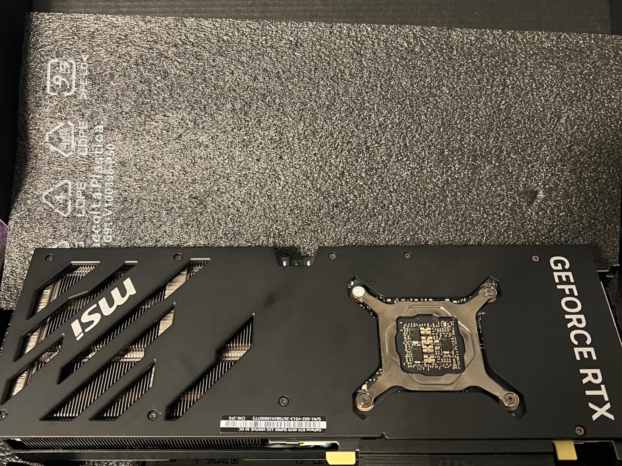 MSI Ventus 3X OC GeForce RTX 4070 Super 12GB - Graphics Card