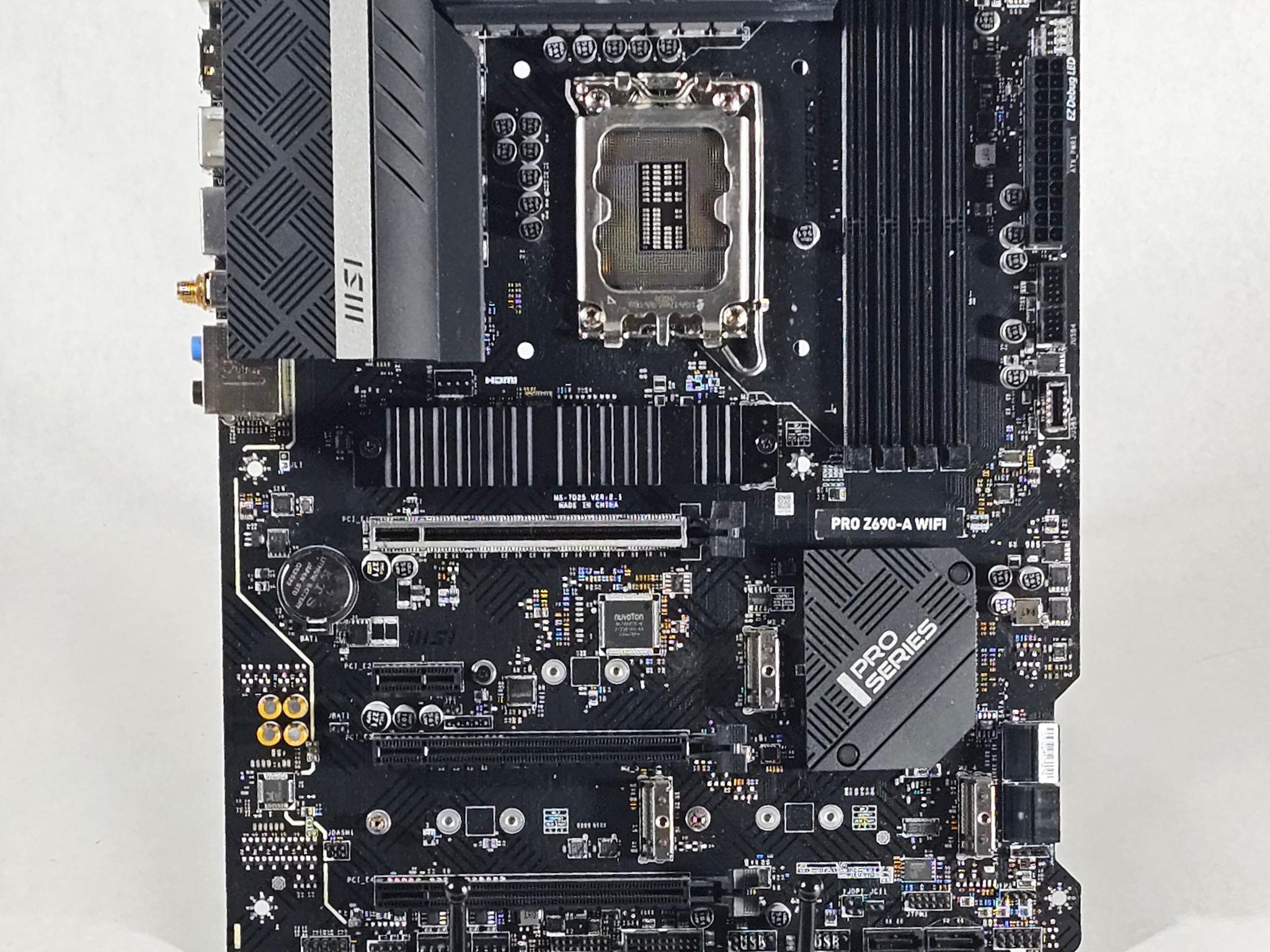 MSI PRO Z690-A WIFI DDR5 LGA1700 ATX Motherboard