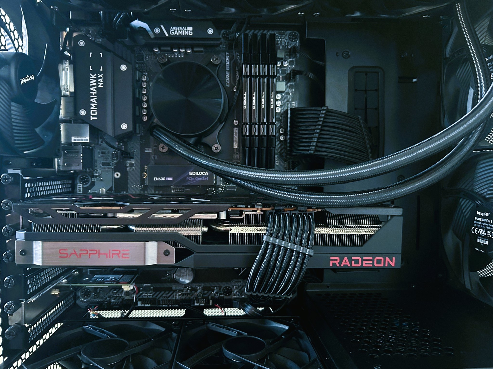 Black Death 5800x3D/RX 6800 16GB 64GBRAM