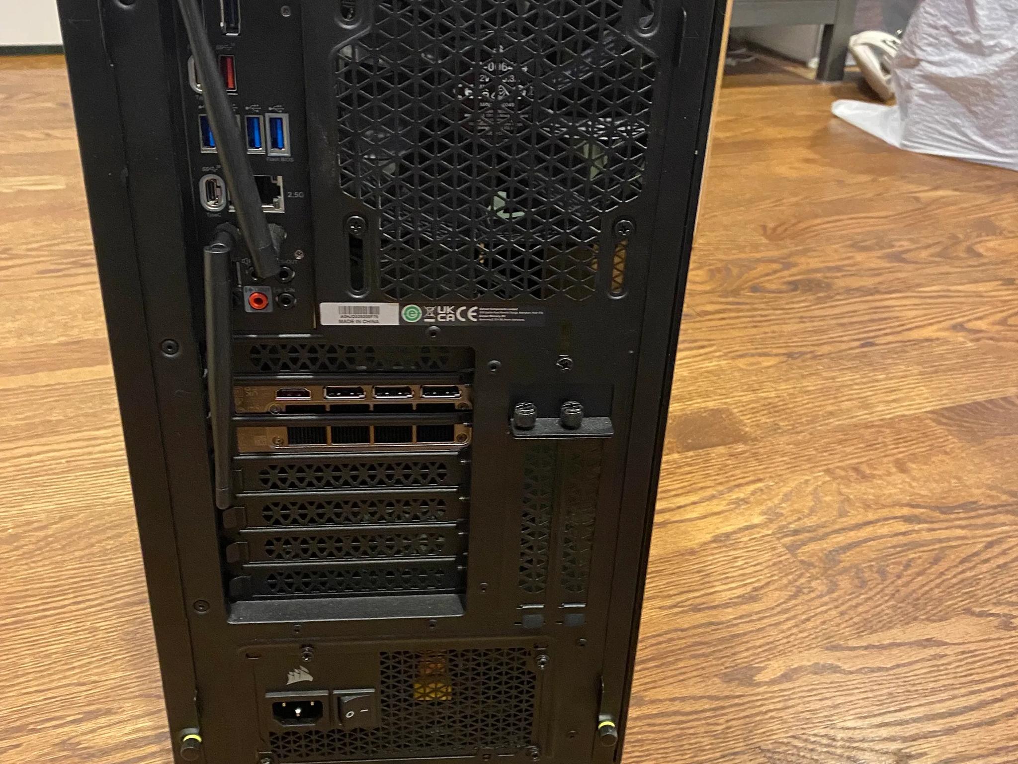 Gaming PC R7 7800X3D CPU, RTX 4070. High Power Gaming PC!