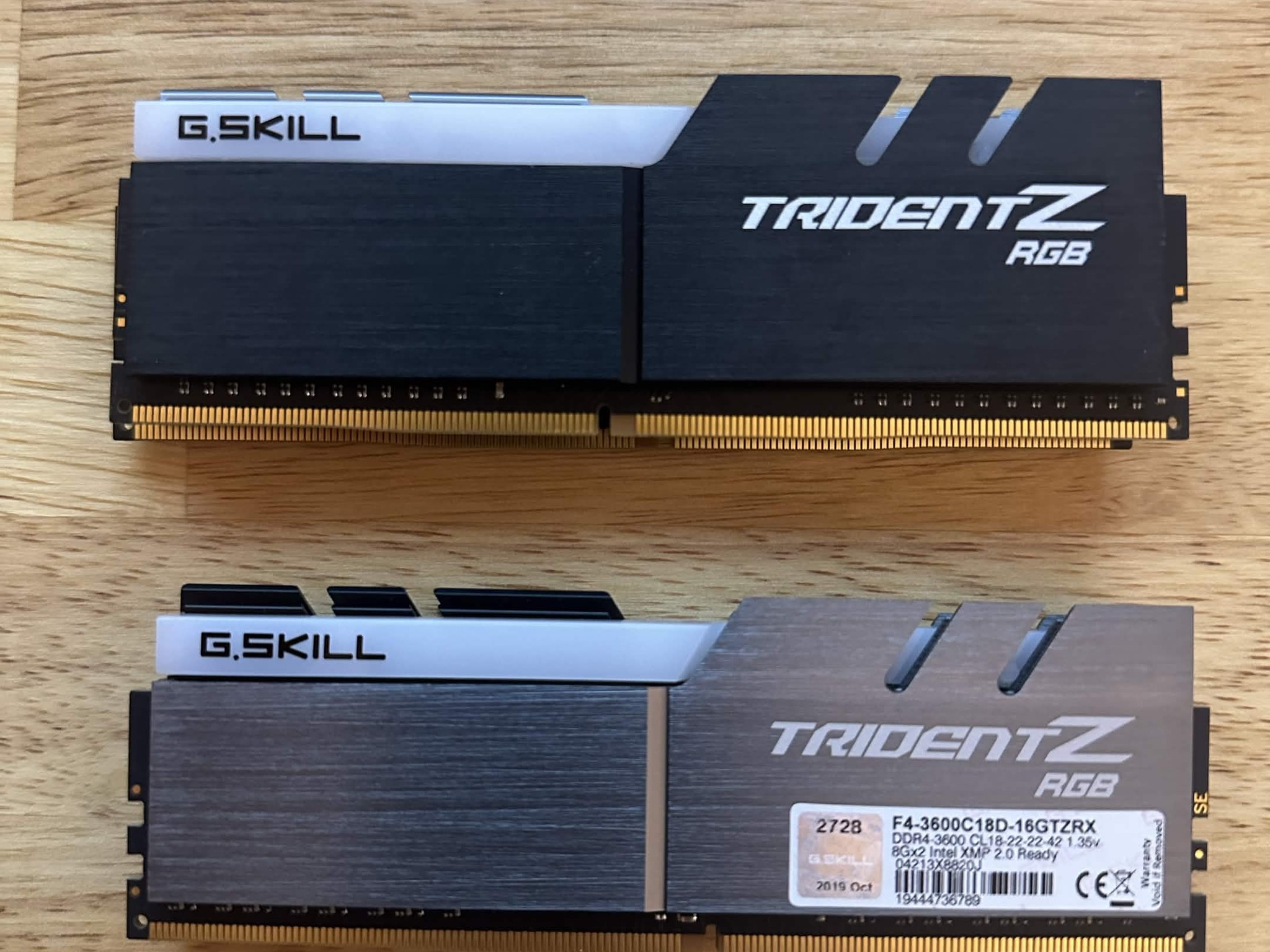 G.Skill Trident Z RGB 32GB (4x8GB) DDR4-3600 CL18 RAM