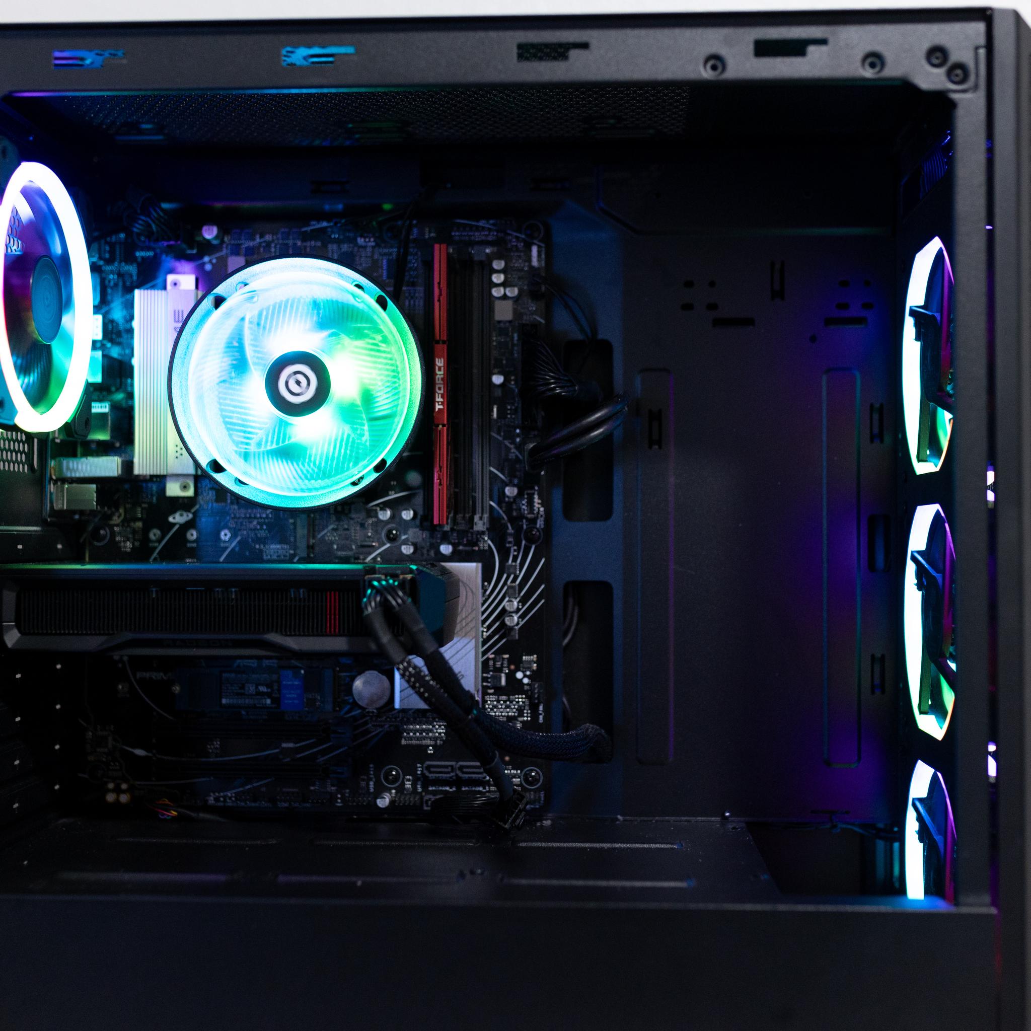 Radeon RX 7600 Custom Gaming PC - Ryzen 5 7600, 512GB SSD
