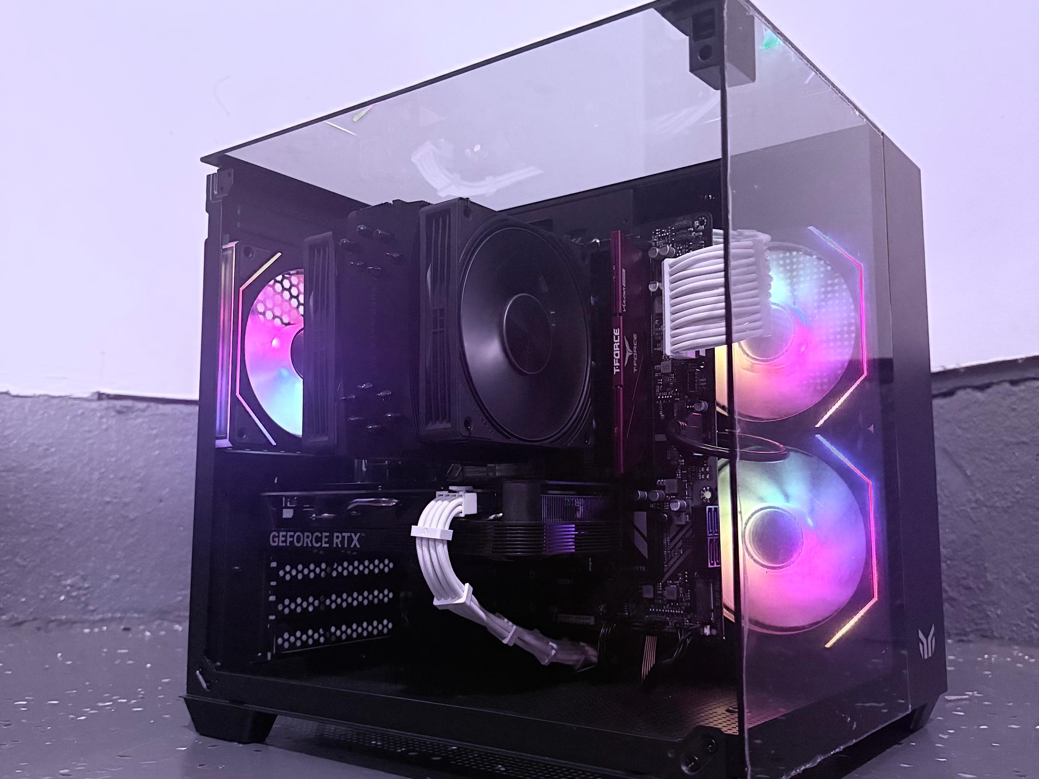 ⚫️"Black Orchid"🌸 | 1440p Gaming | RTX 4060 | i5 14400F | 16GB DDR5 | 1TB+1GB Dram SSD | Free Ship