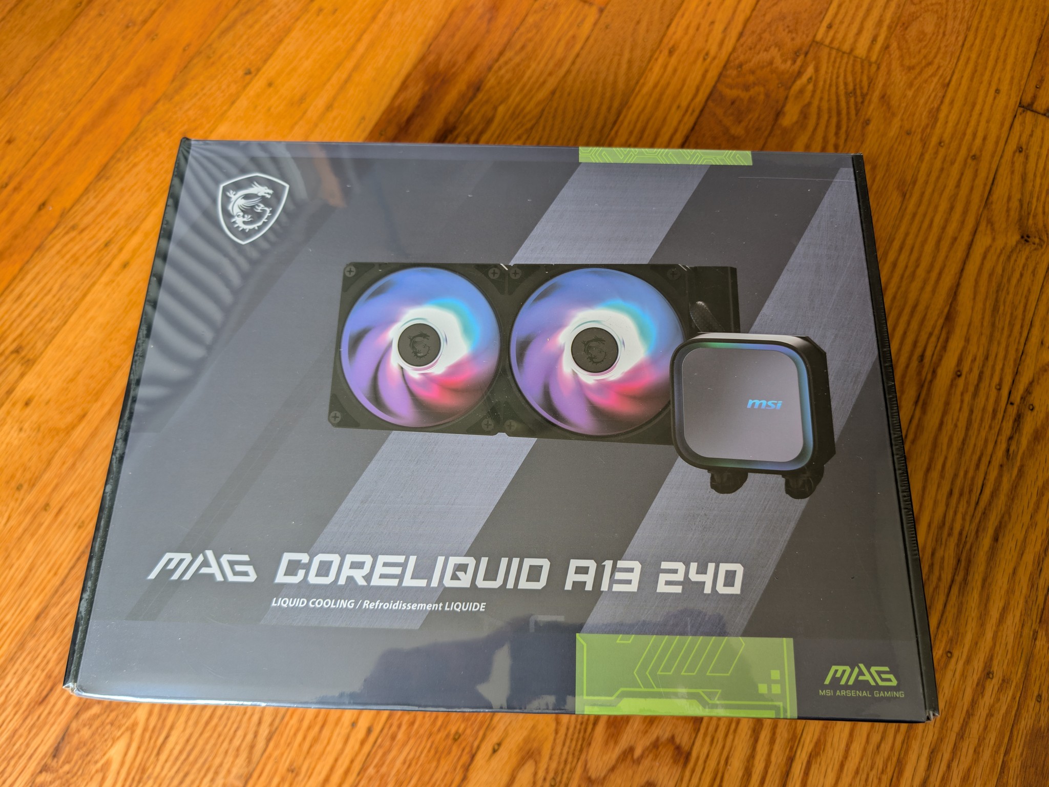[Brand New Sealed] MSI MAG CORELIQUID A13 240 ARGB AIO Liquid Cooler