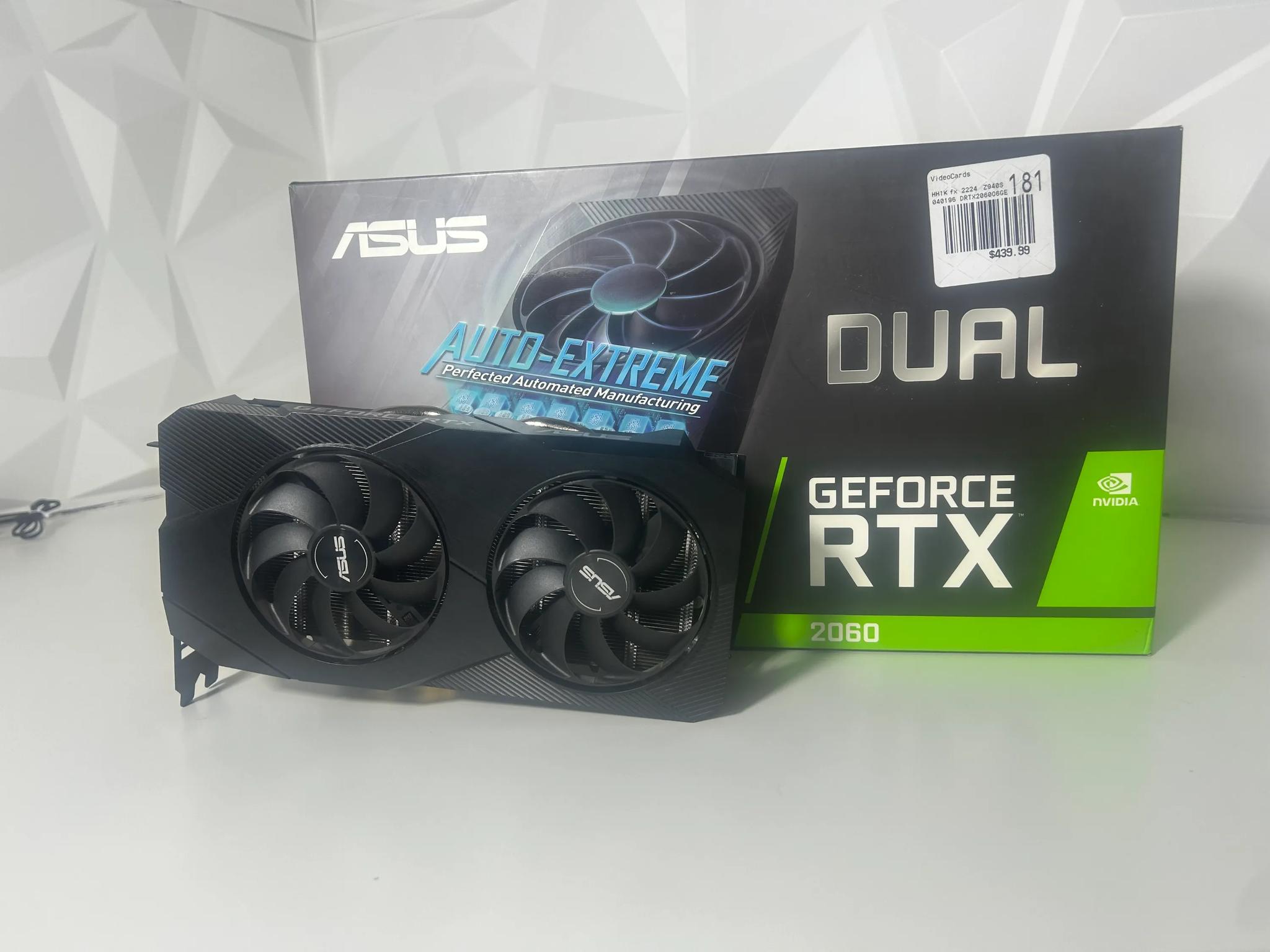 ASUS Dual RTX 2060 6GB
