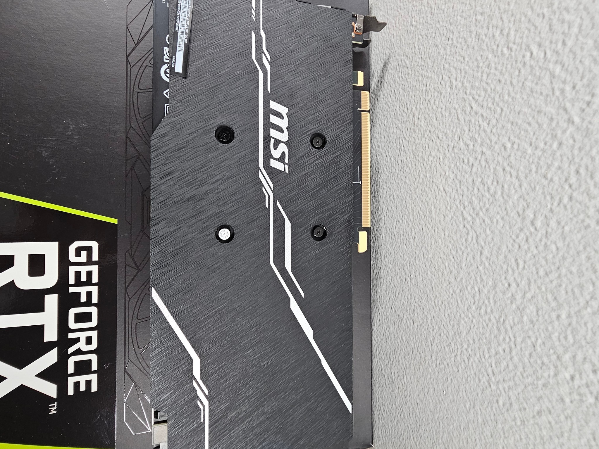 MSI GeForce RTX 2060 VENTUS GP 12G OC